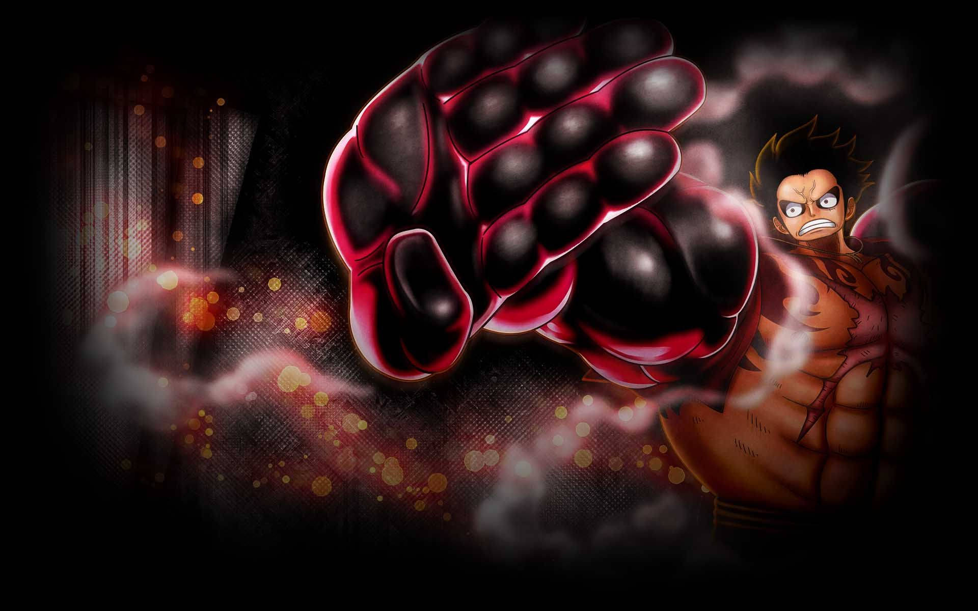 Luffy Gear 4 Chiến Đấu Hình nền
