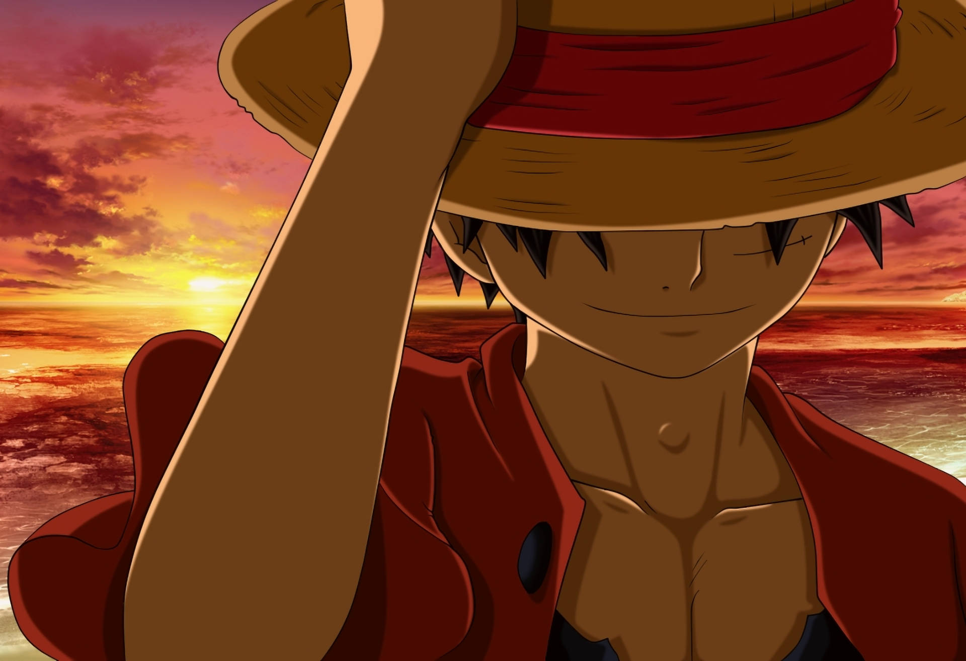 Luffy Hải Tặc Nhút Nhát Hình nền