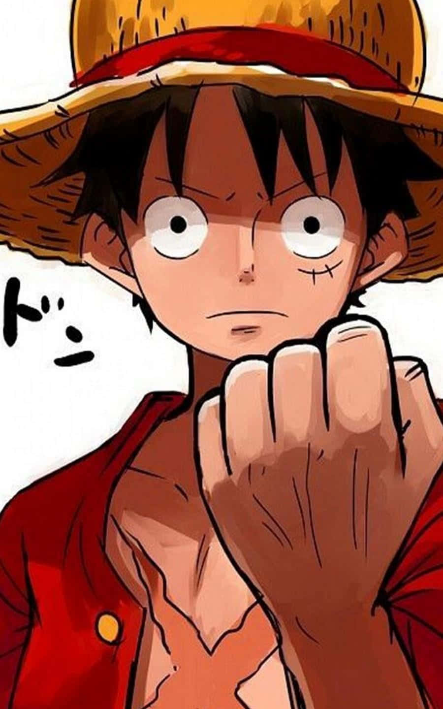 Luffy ngầu trong hành động Hình nền
