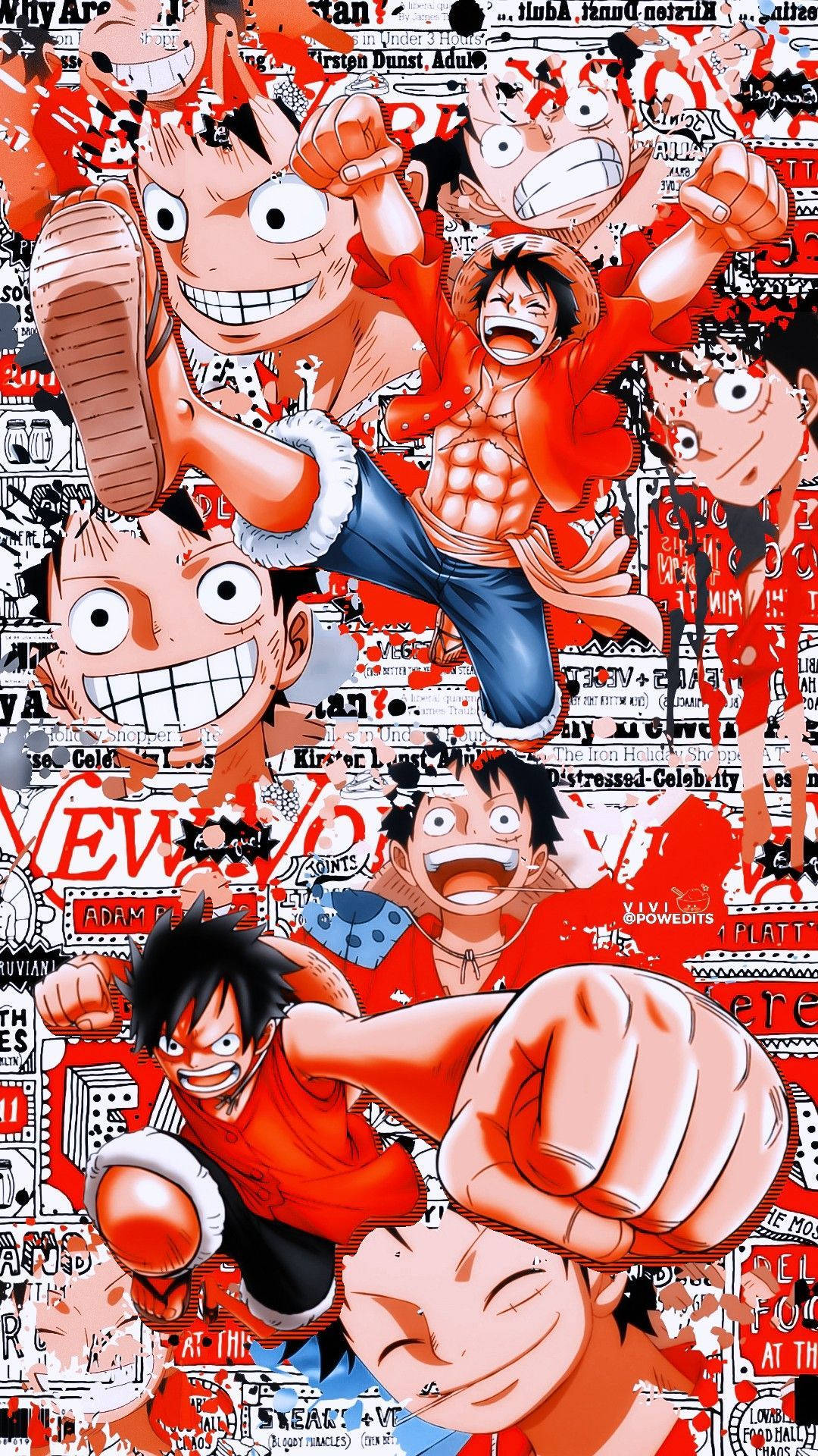 Luffy Sáng Nghệ Thuật Hình nền
