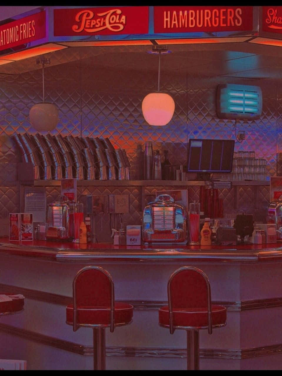 Lùi lại quá khứ với phong cách retro thẩm mỹ này. Hình nền