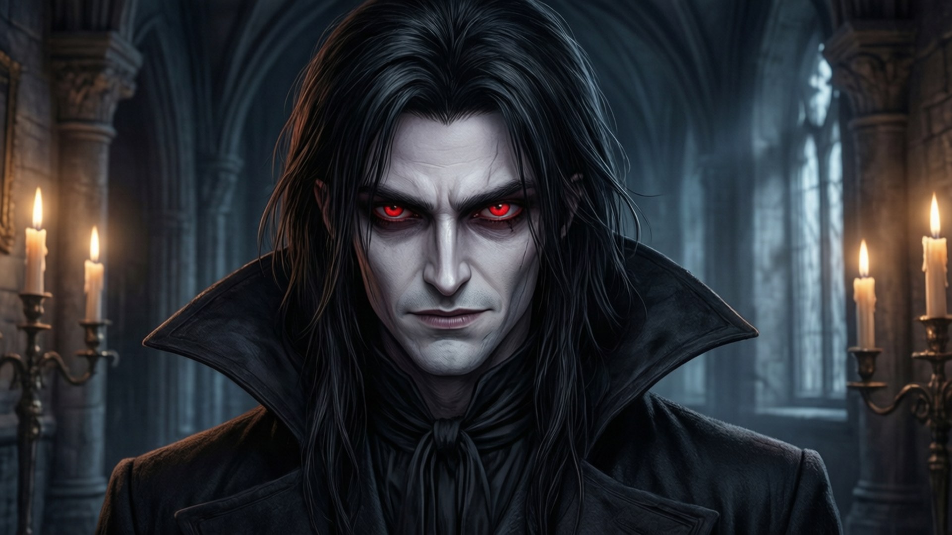 Ma cà rồng Gothic Hình nền
