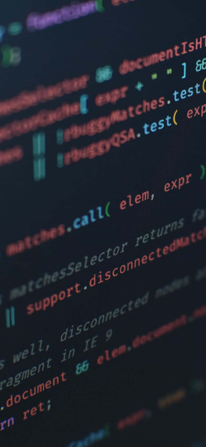 Mã Mờ Trong iPhone X Programming Background Hình nền