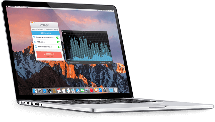 MacBook Pro với kết nối VPN Hình nền