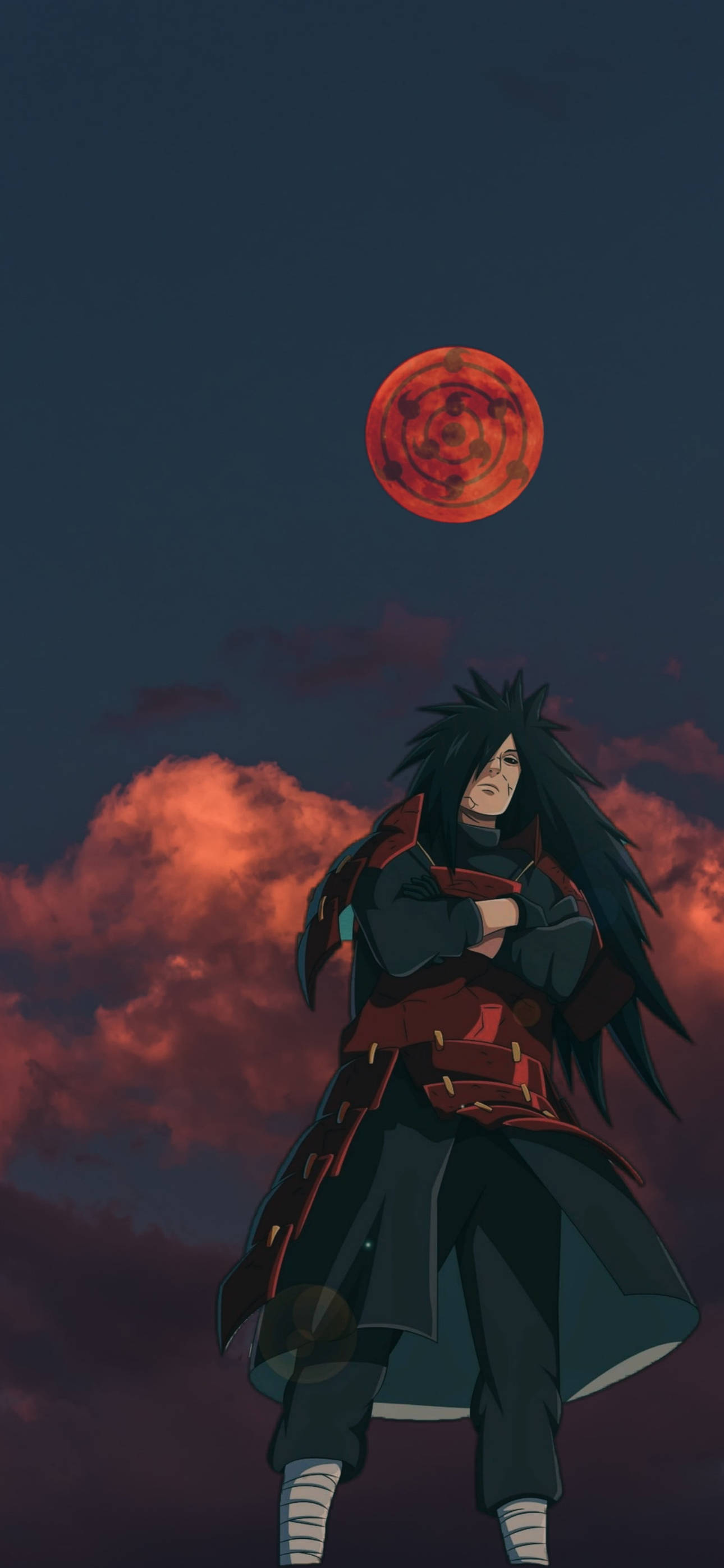 Madara Uchiha Phong Cách Anime Cho iPhone Hình nền