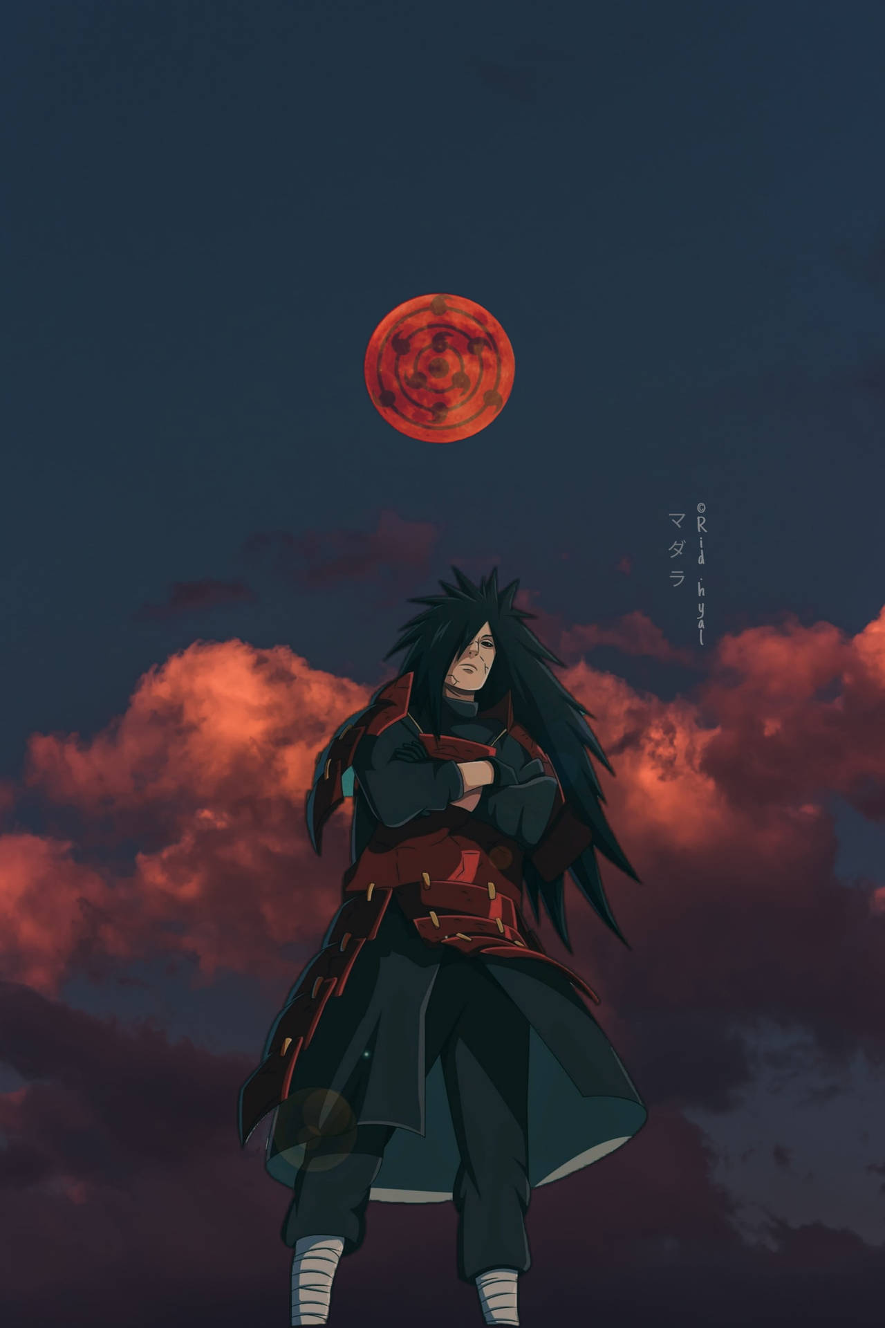 Madara Uchiha Từ Naruto Mobile 4K — Naruto 4K GIF Hình nền