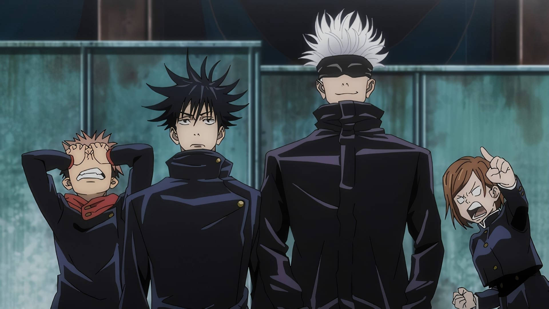 Maki & Panda - Những năm đầu đáng yêu của Jujutsu Kaisen Hình nền