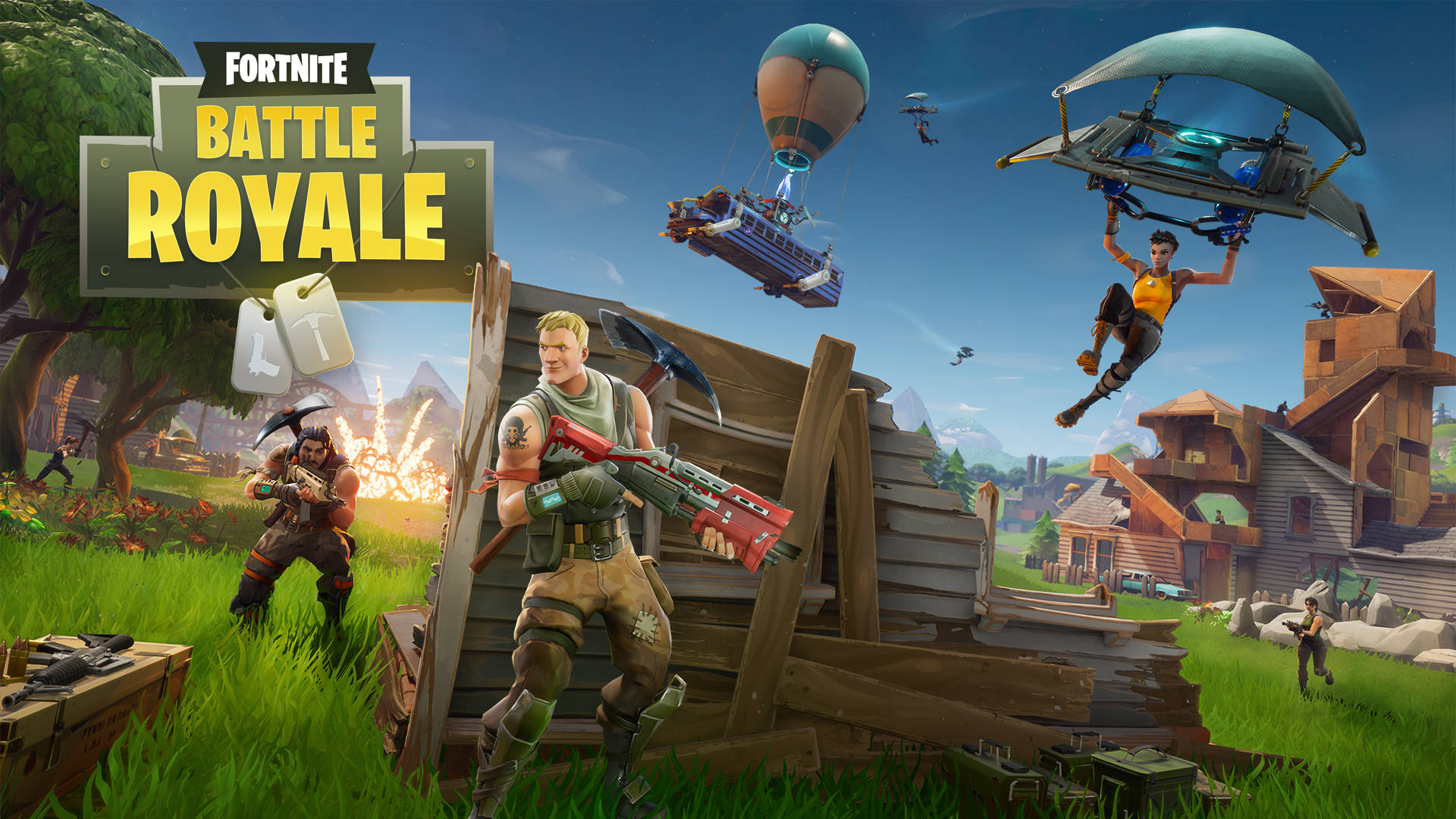 Màn hình Battle Royale Fortnite đẹp nhất Hình nền