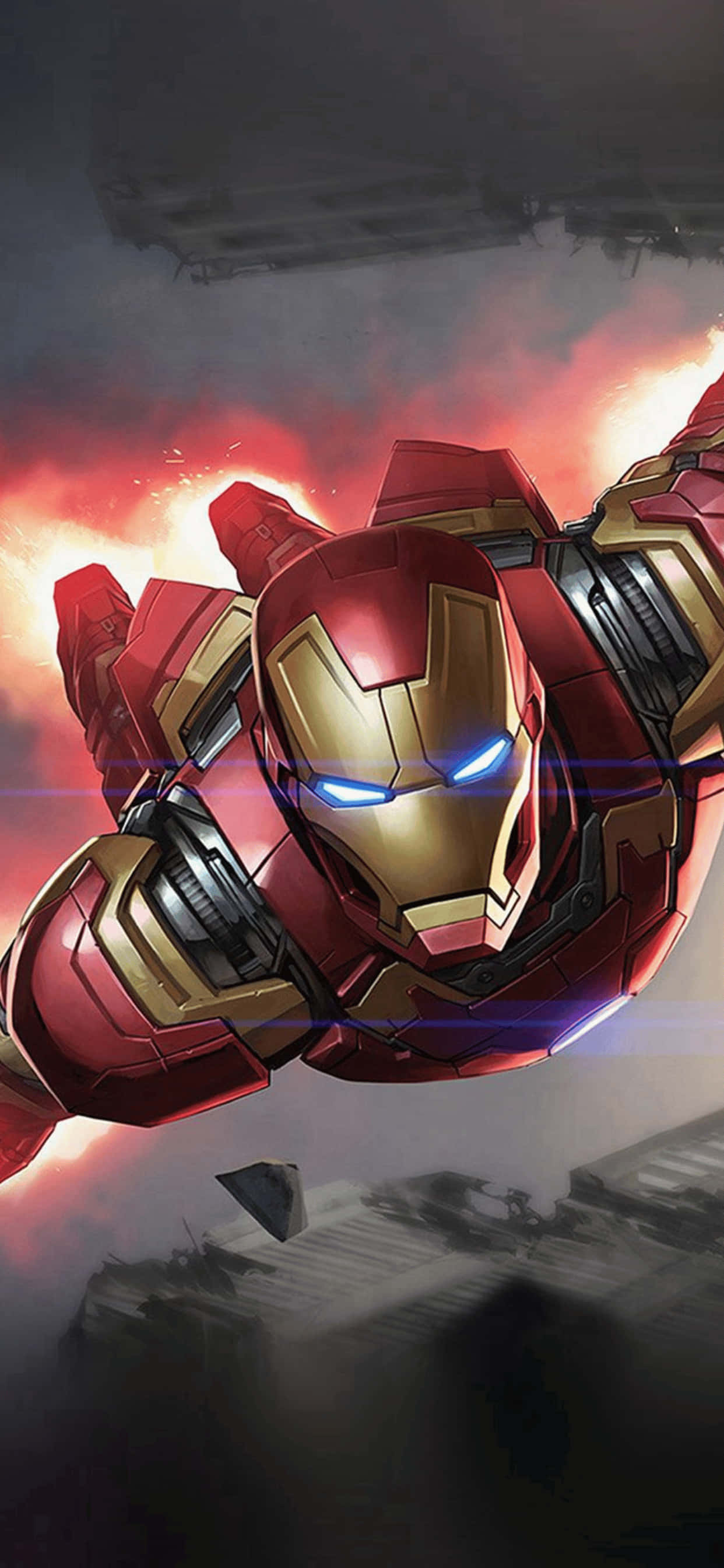 Màn trình diễn hoành tráng các siêu anh hùng Marvel trên màn hình iPhone XS Max Hình nền