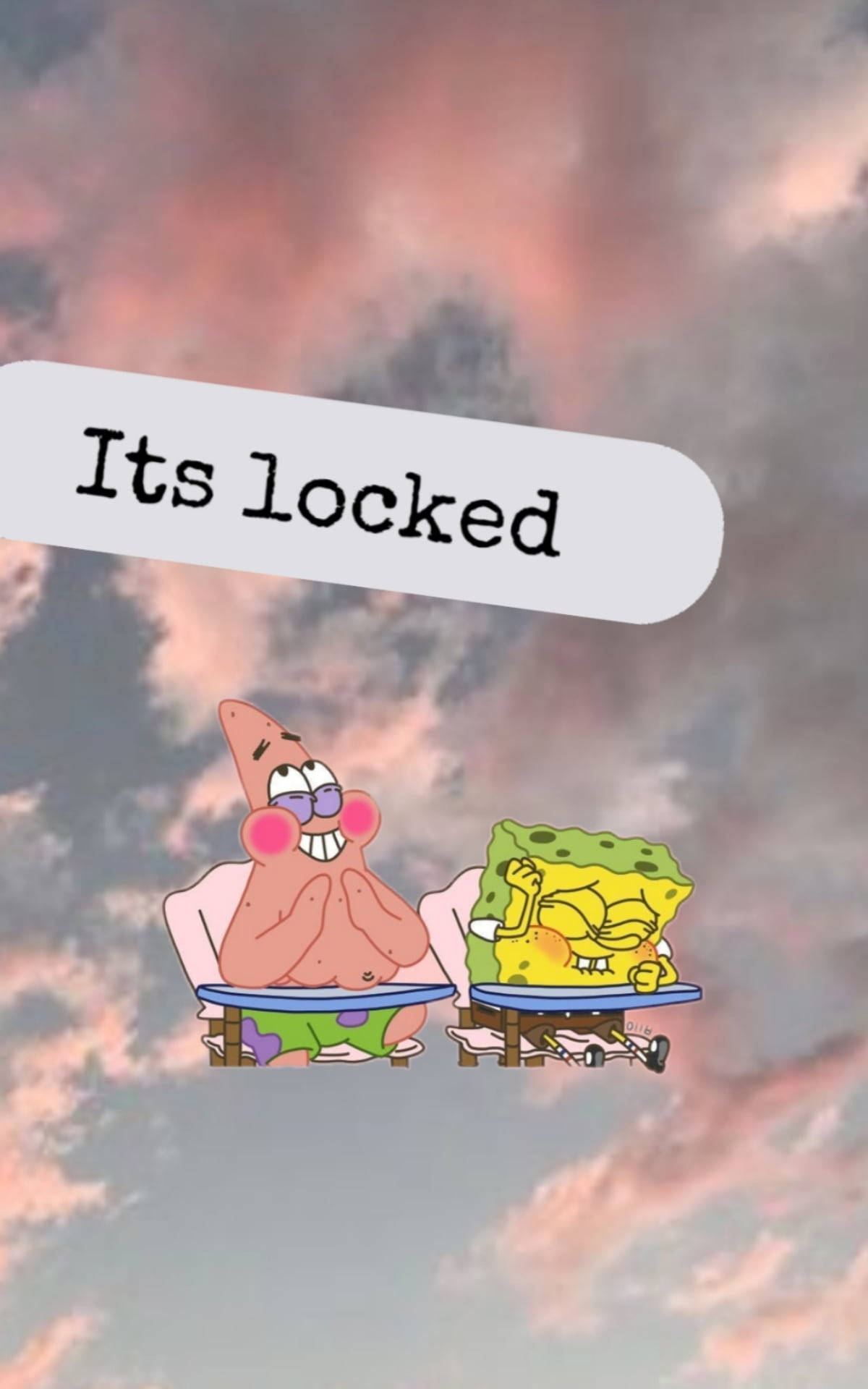 Màn hình SpongeBob hài hước thẩm mỹ Hình nền