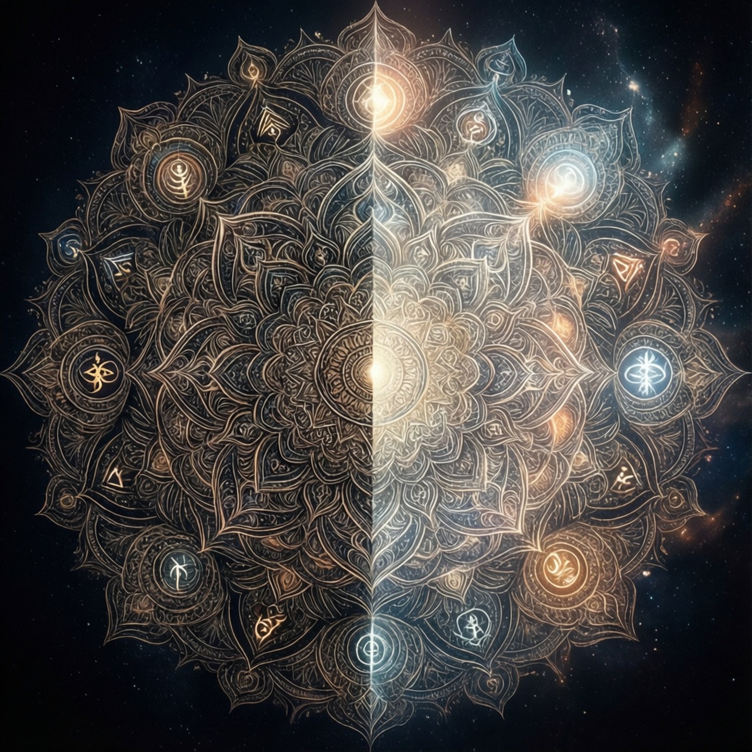 Mandala huyền bí Hình nền