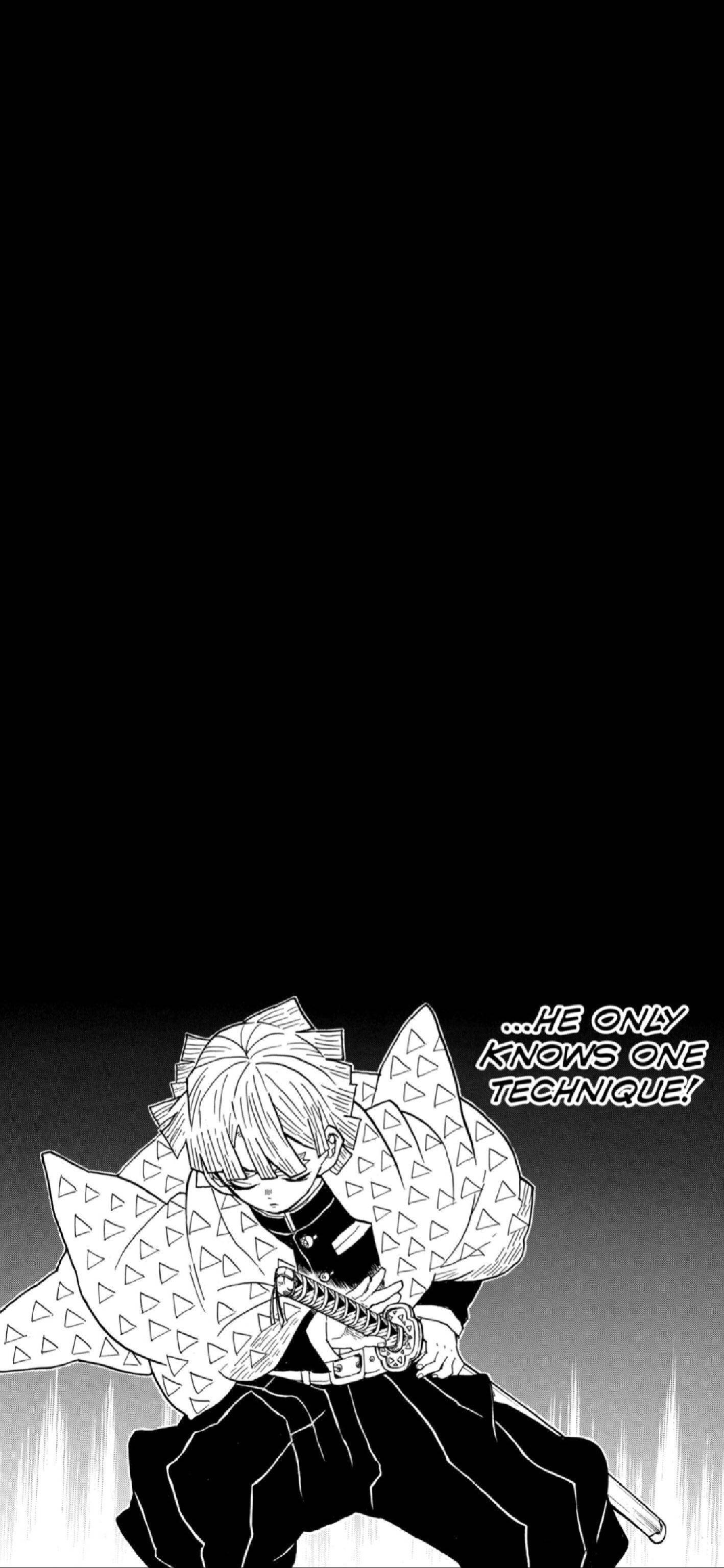 Manga iPhone Zenitsu Agatsuma Hình nền