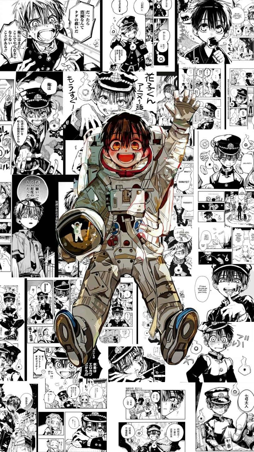 Manga Panel với Bảng Màu Độc Đáo và Cuốn Hút Hình nền