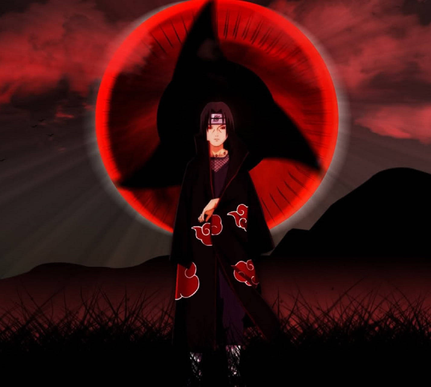 Mangekyo Sharingan Uchiha Itachi Ảnh đại diện Hình nền