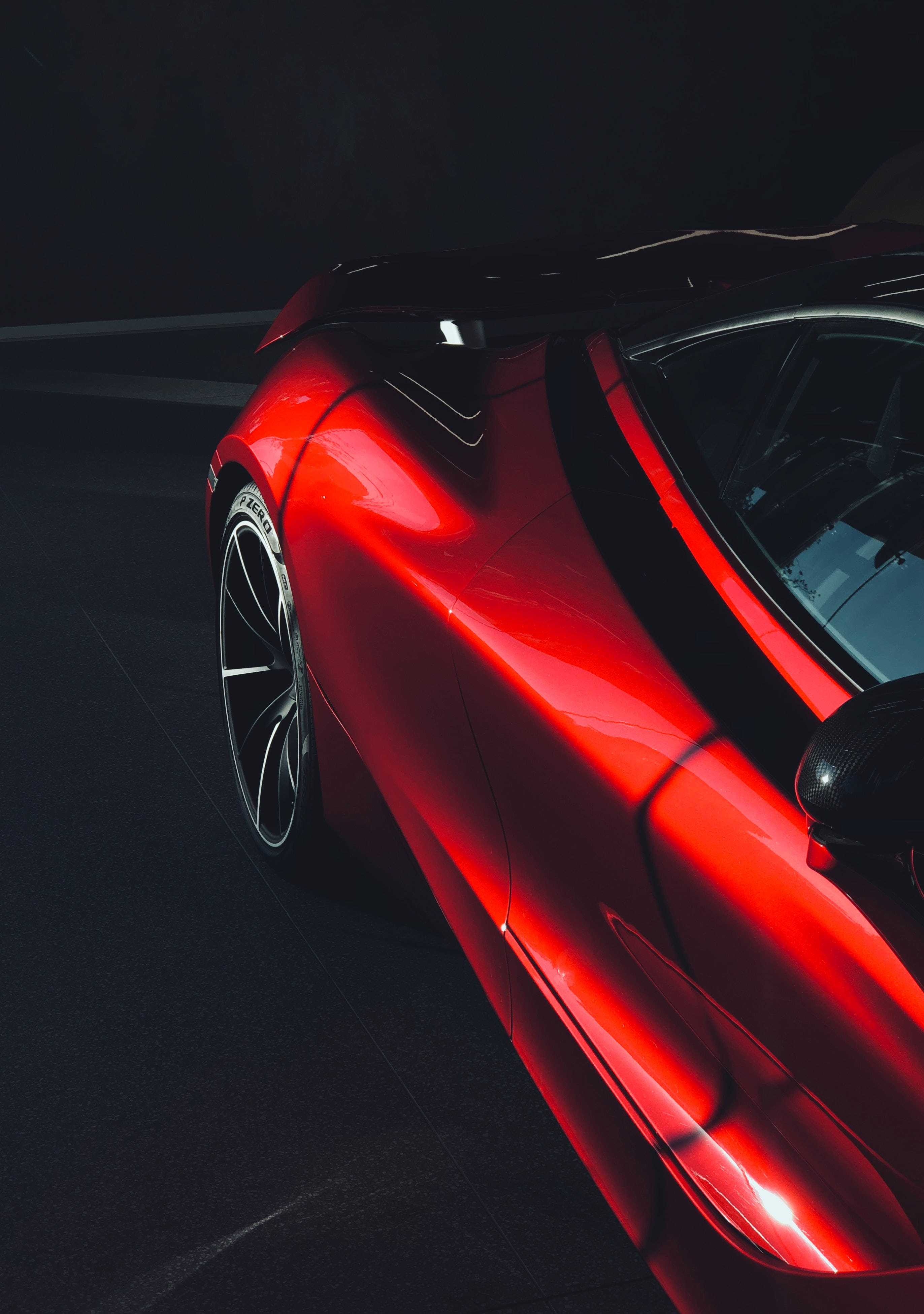 Mảnh McLaren Đỏ 720s Hình nền