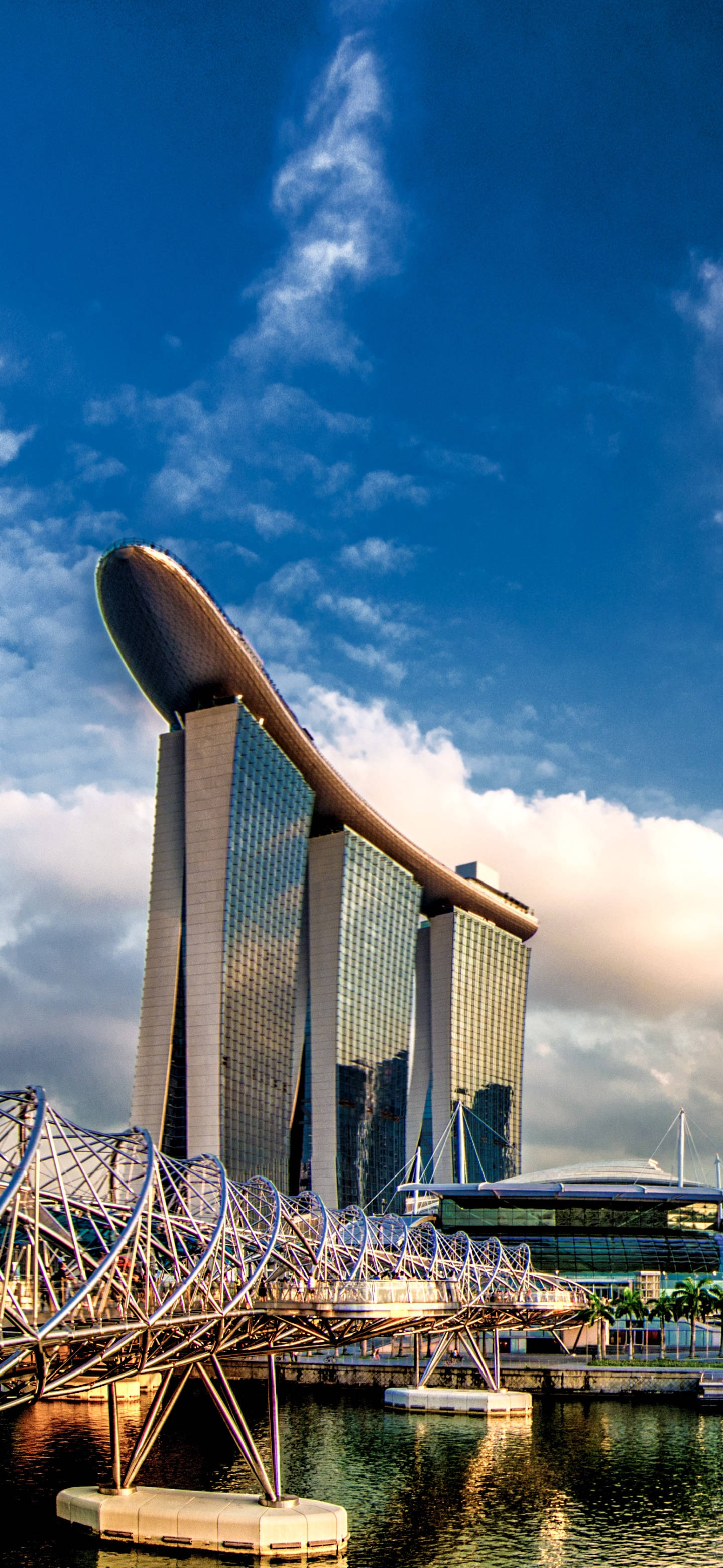 Marina Bay Sands Điện thoại Mây Hình nền
