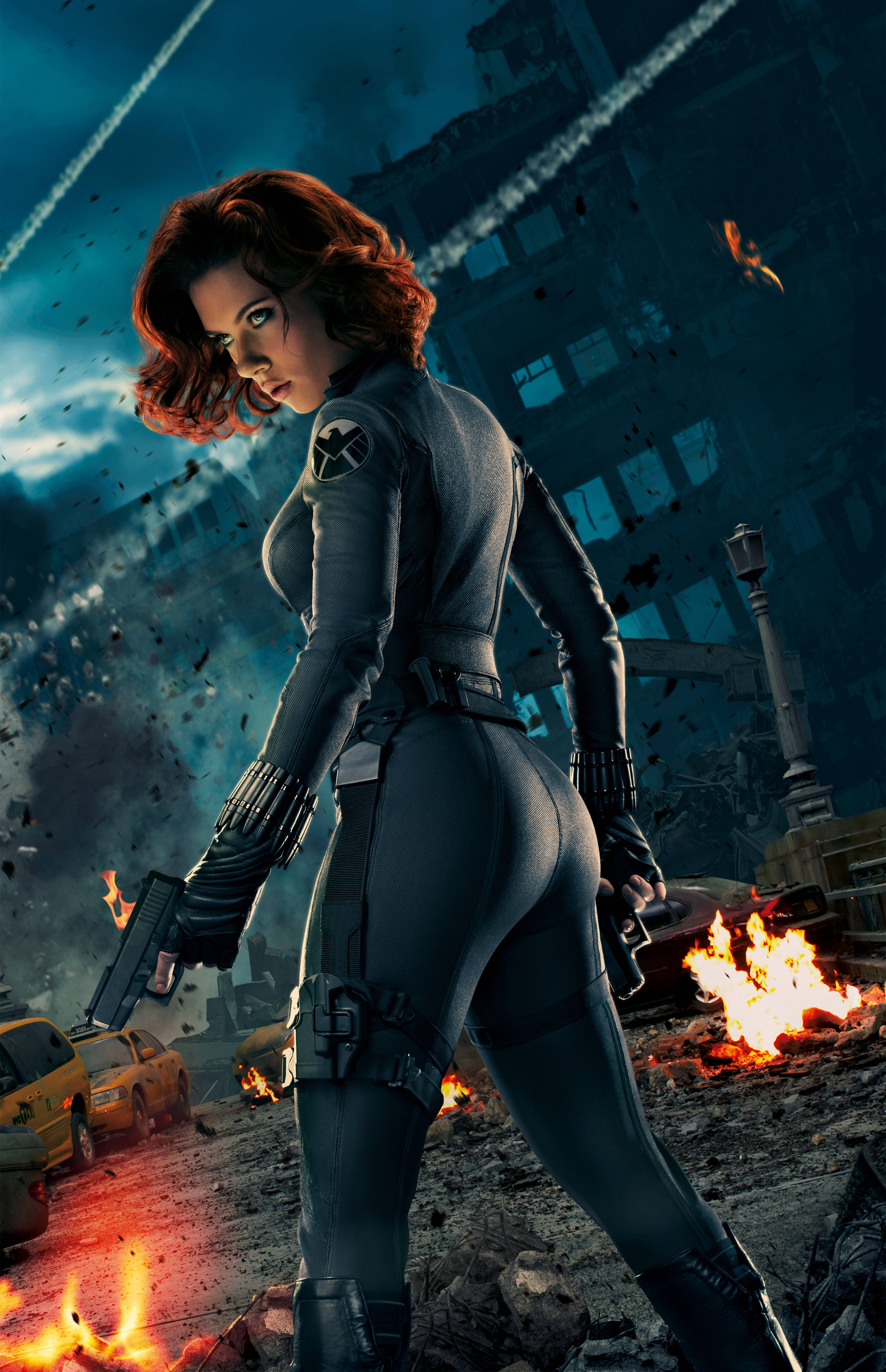 Marvel Natasha Romanoff Avenger 3D Hình nền