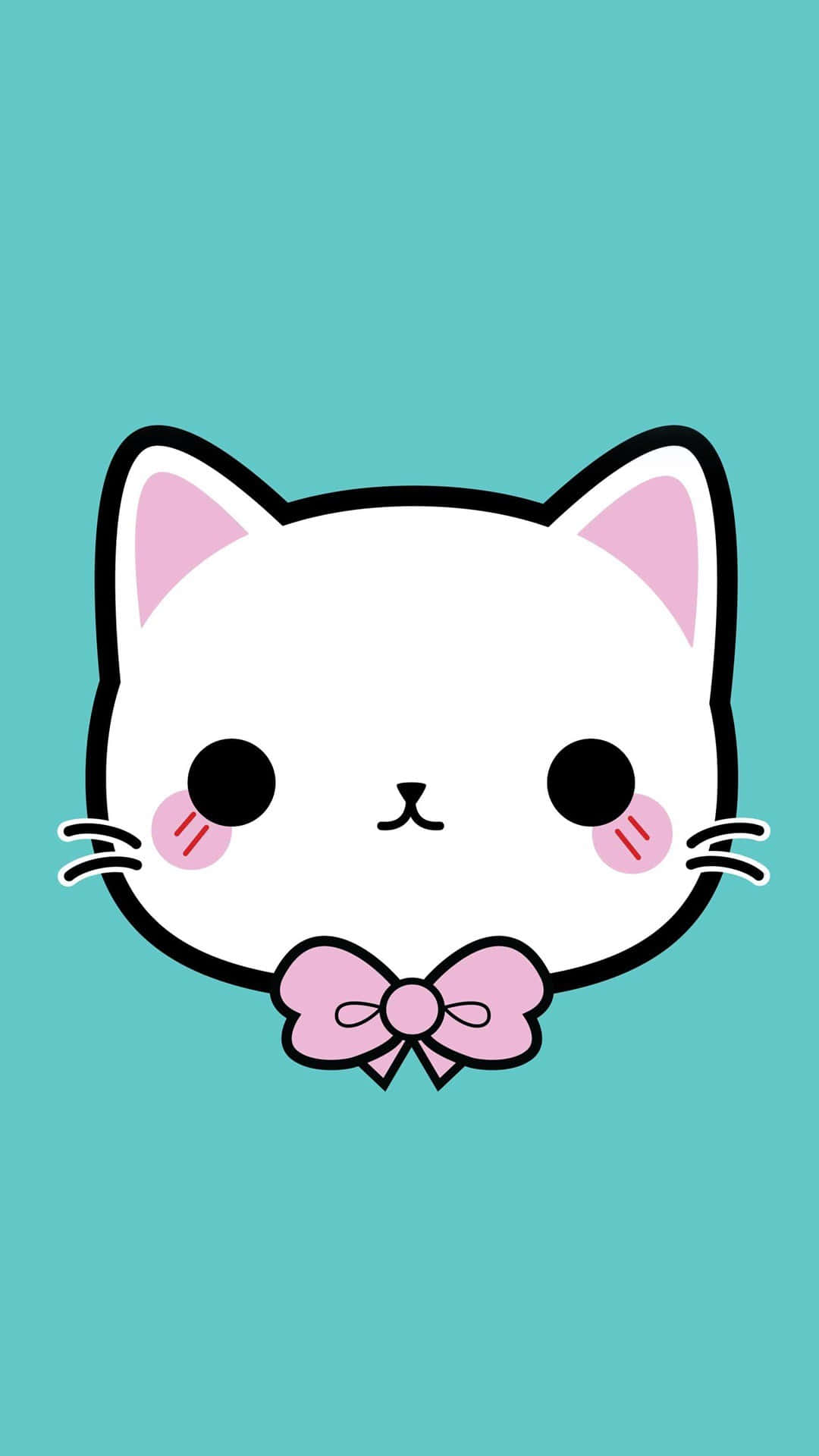 Mặt Mèo Kawaii Dễ Thương Hình nền