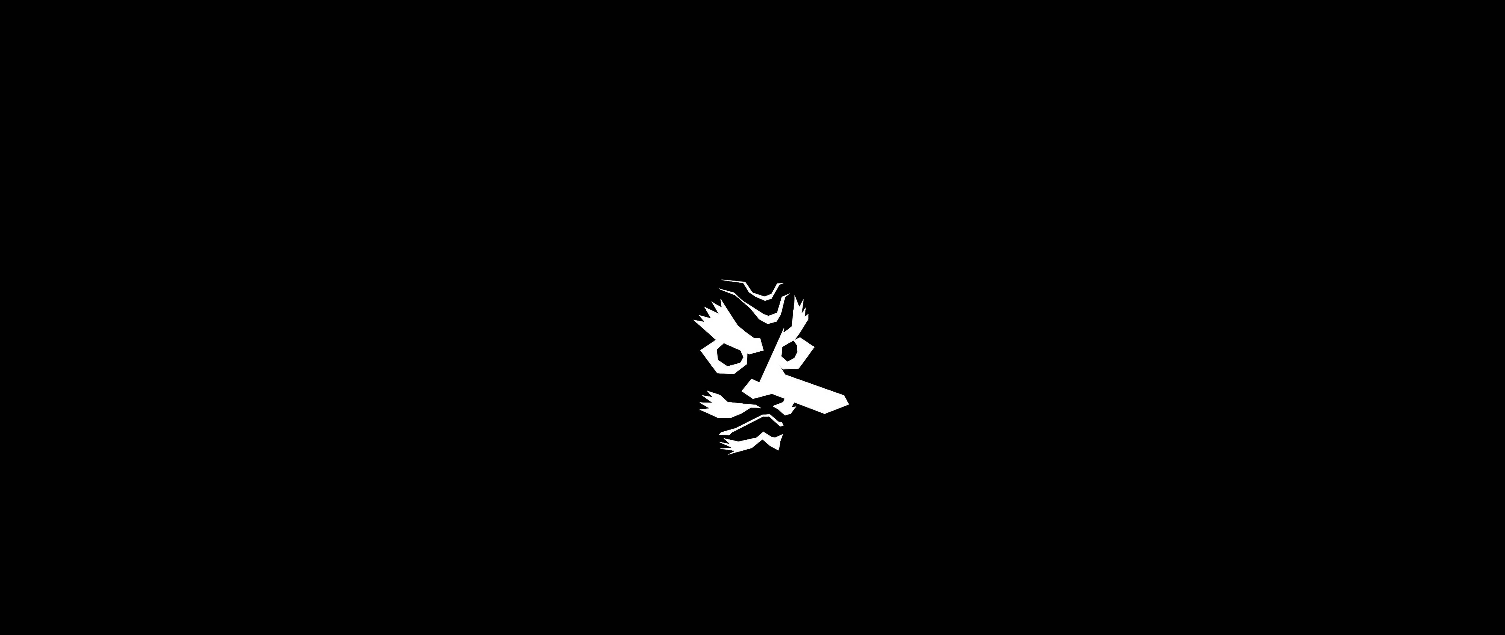 Mặt nạ Tengu của Sakonji Urokodaki trong Thanh Gươm Diệt Quỷ phong cách đen trắng. Hình nền