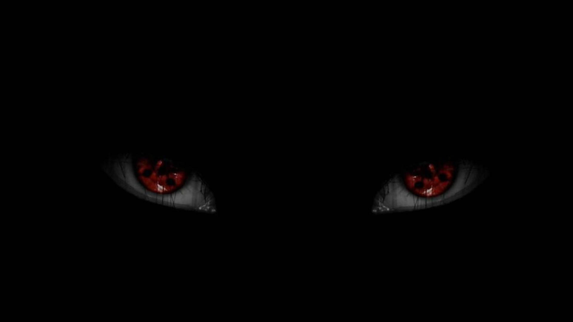 Mắt Sharingan Anime Đen Hình nền