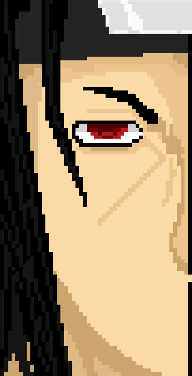 Mắt Sharingan Pixel Hình nền