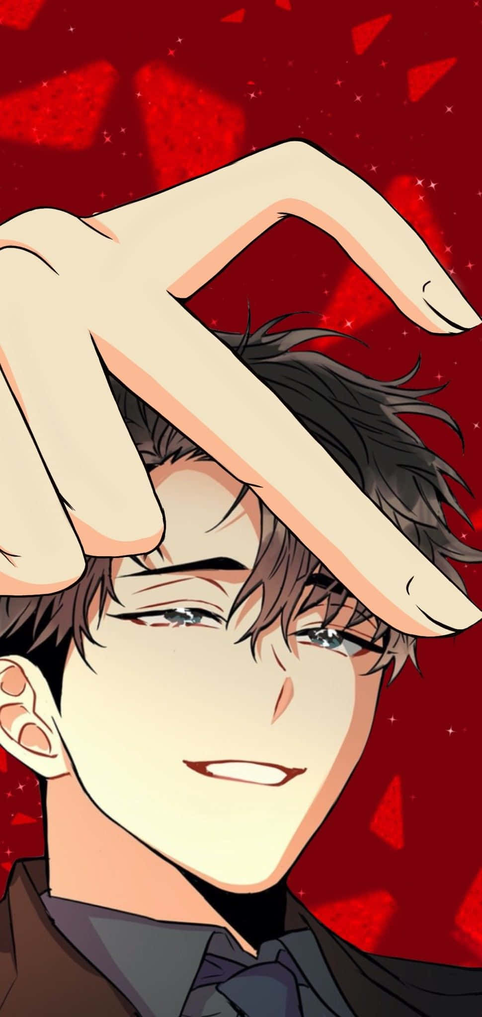 Ha Ideun Anime Tạo Hình Trái Tim Ghép Đôi Hình nền