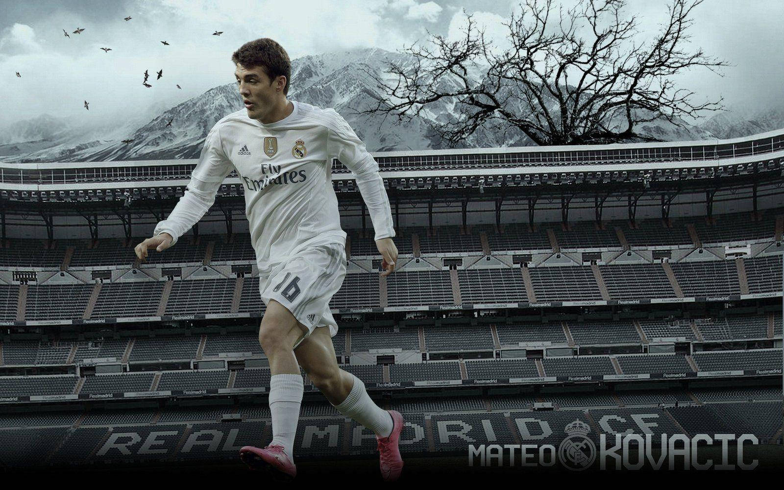 Mateo Kovacic Trắng Mùa Đông Hình nền