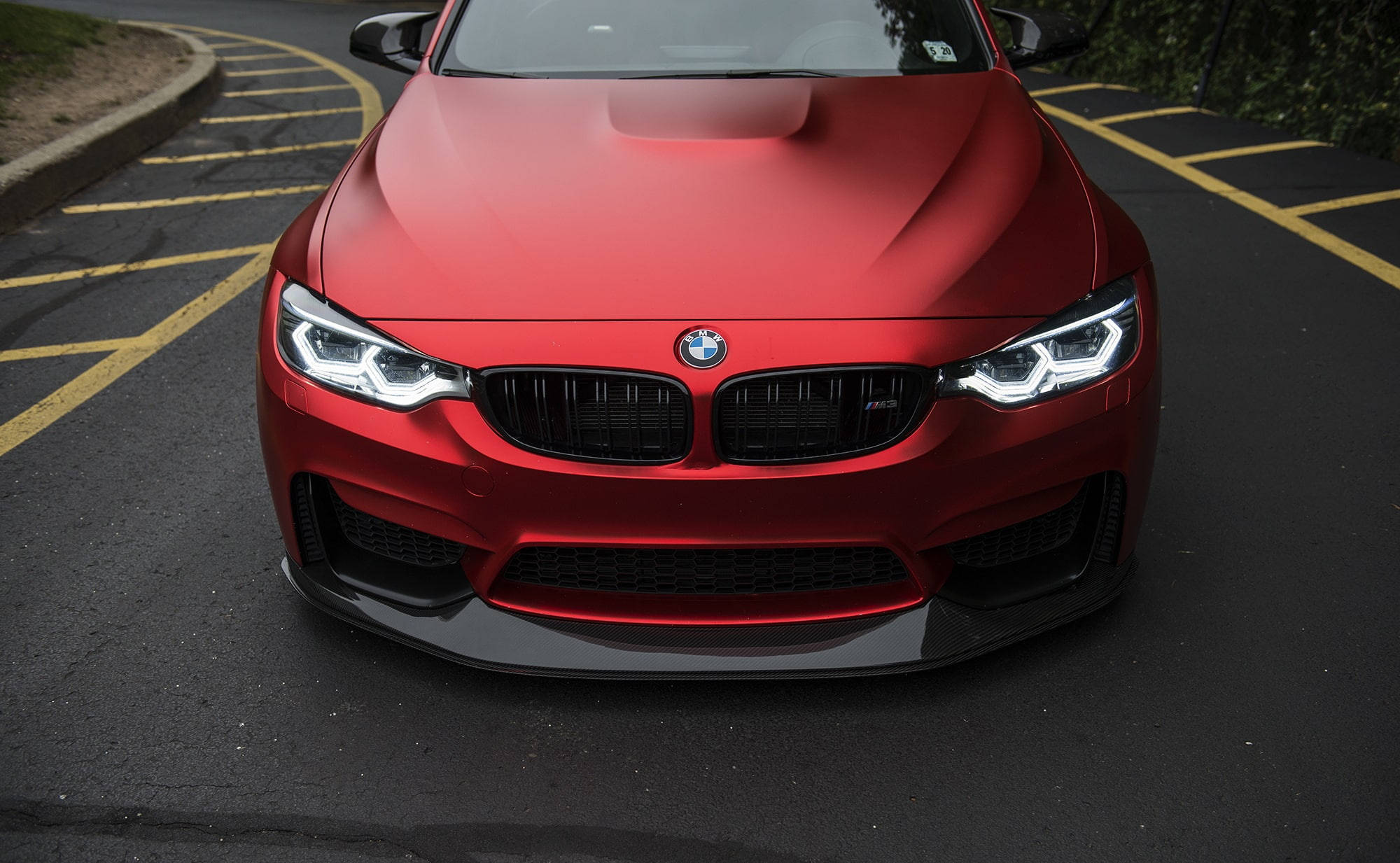 Màu Đỏ Mờ BMW M3 Laptop Hình nền