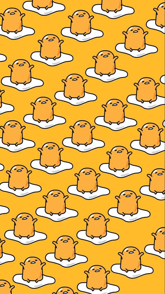 Mẫu hình Aesthetic Gudetama Nhỏ Hình nền