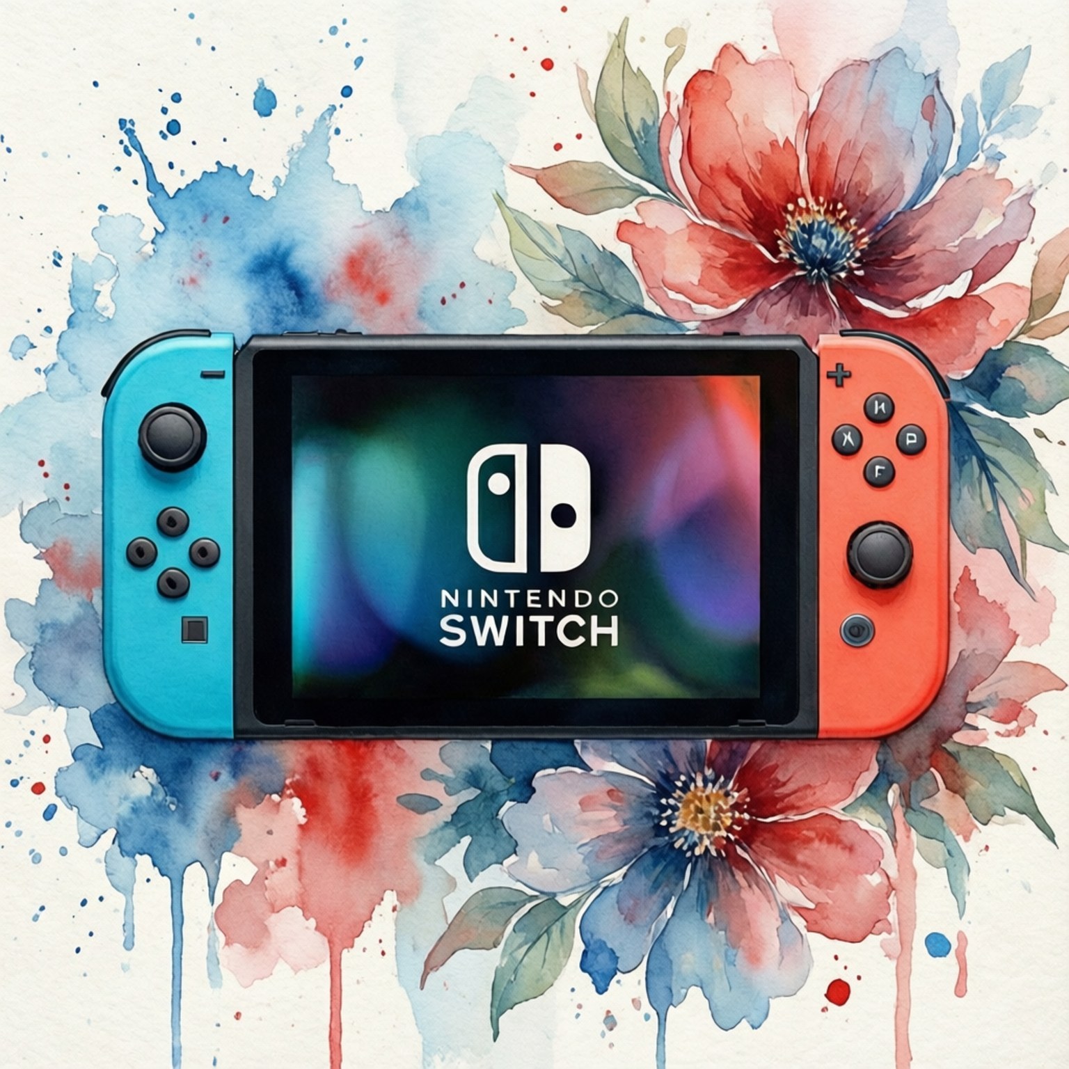 Màu nước Switch Hình nền