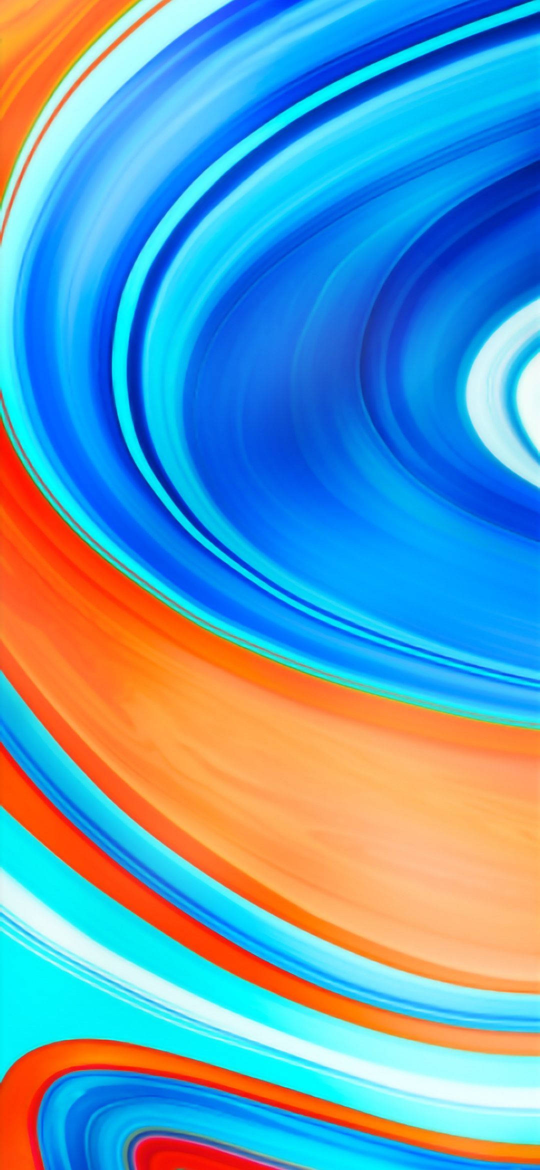 Màu Sắc Xoáy Cho Xiaomi Redmi Note 9 Hình nền