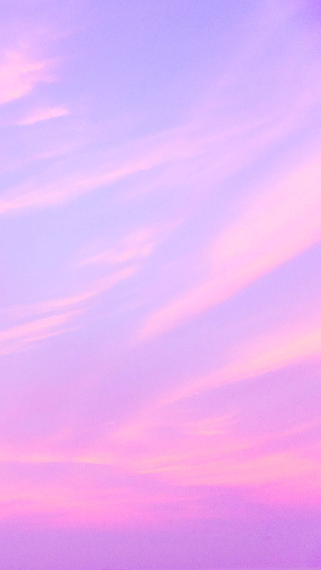 Màu tím nhạt iPhone Gradient Bầu trời Hình nền