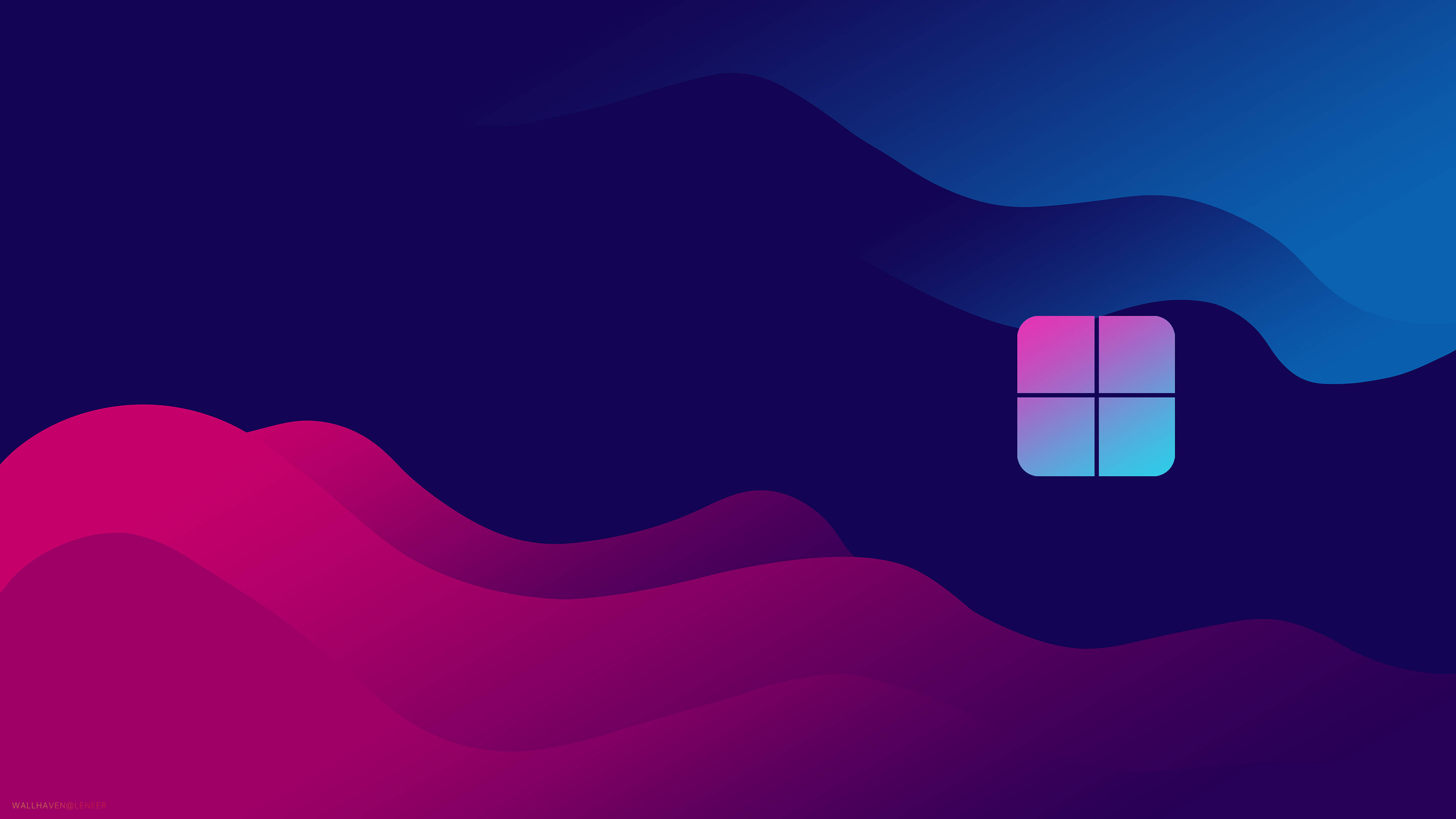 Màu Tím Và Xanh Của Windows Nguyên Bản Hình nền