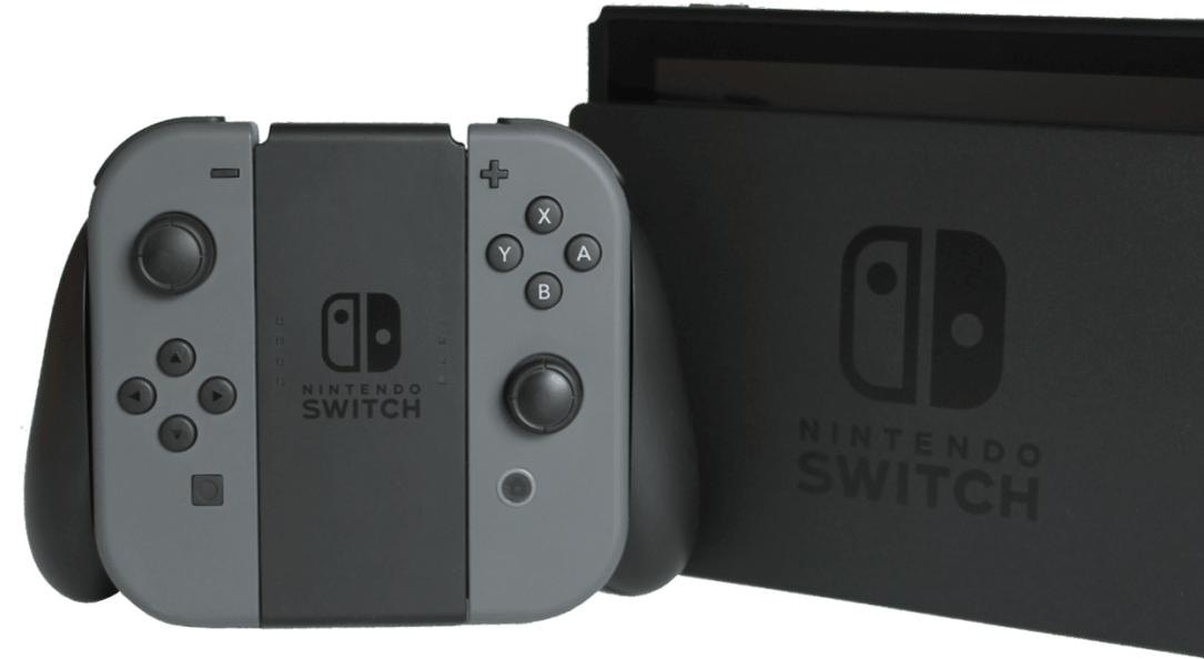 Máy chơi game Nintendo Switch và tay cầm Hình nền