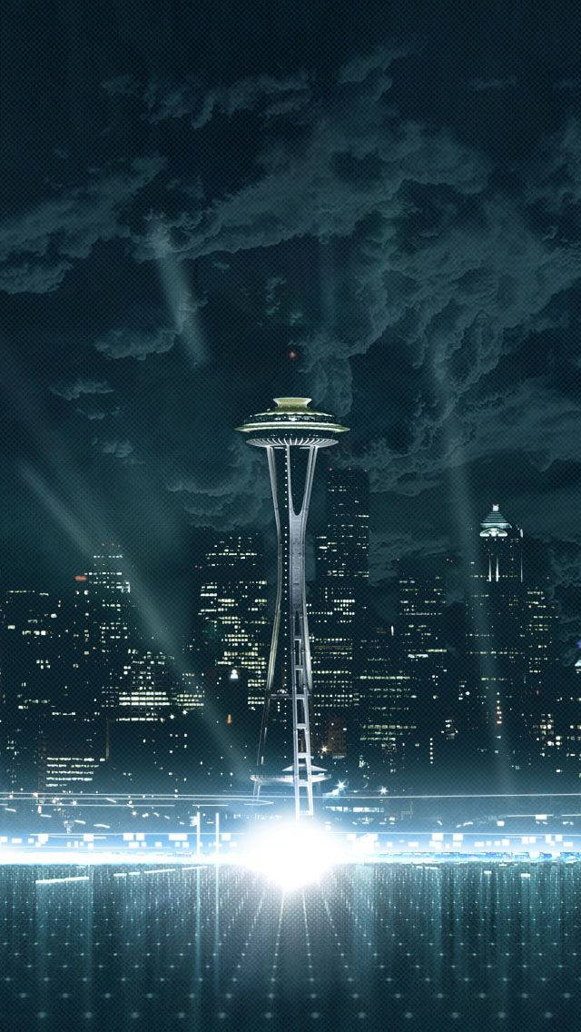 Mây Đen Ở Seattle iPhone Hình nền