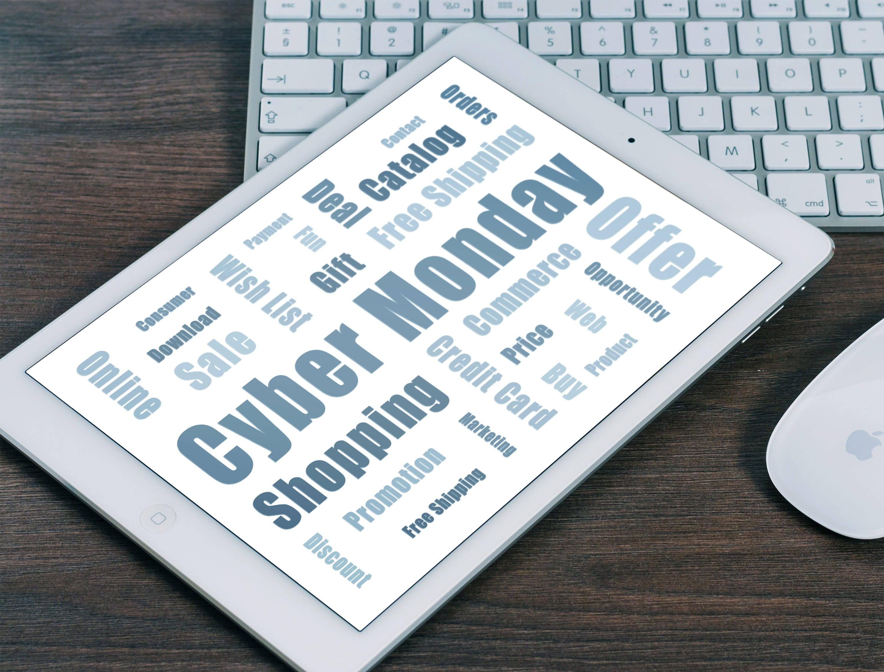 Máy tính bảng Cyber Monday Hình nền