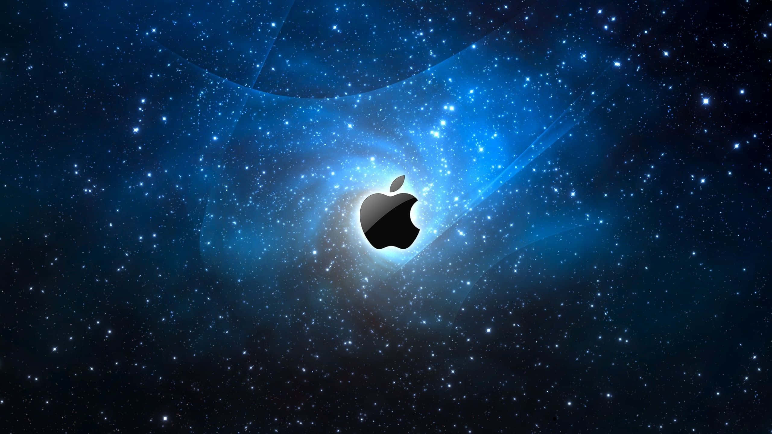 Máy tính để bàn Apple Mac Blue Galaxy Hình nền