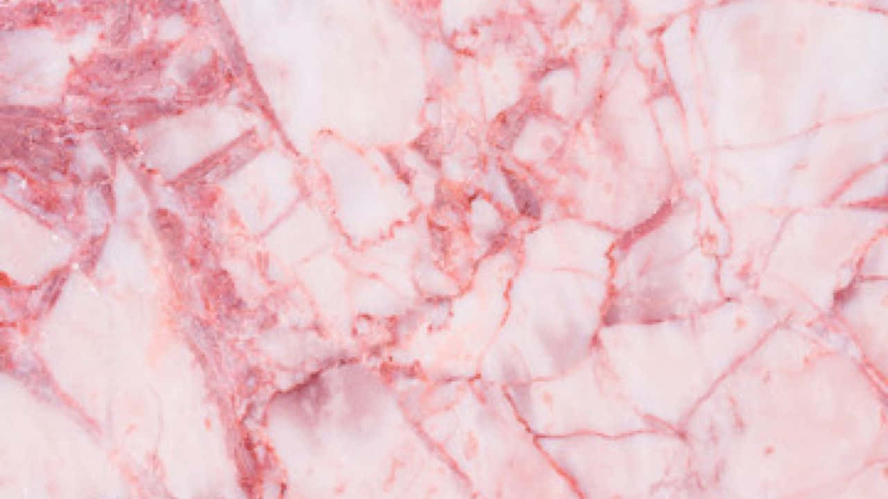 Máy Tính Thiết Kế Thẩm Mỹ Hồng Pastel Vân Đá Hình nền
