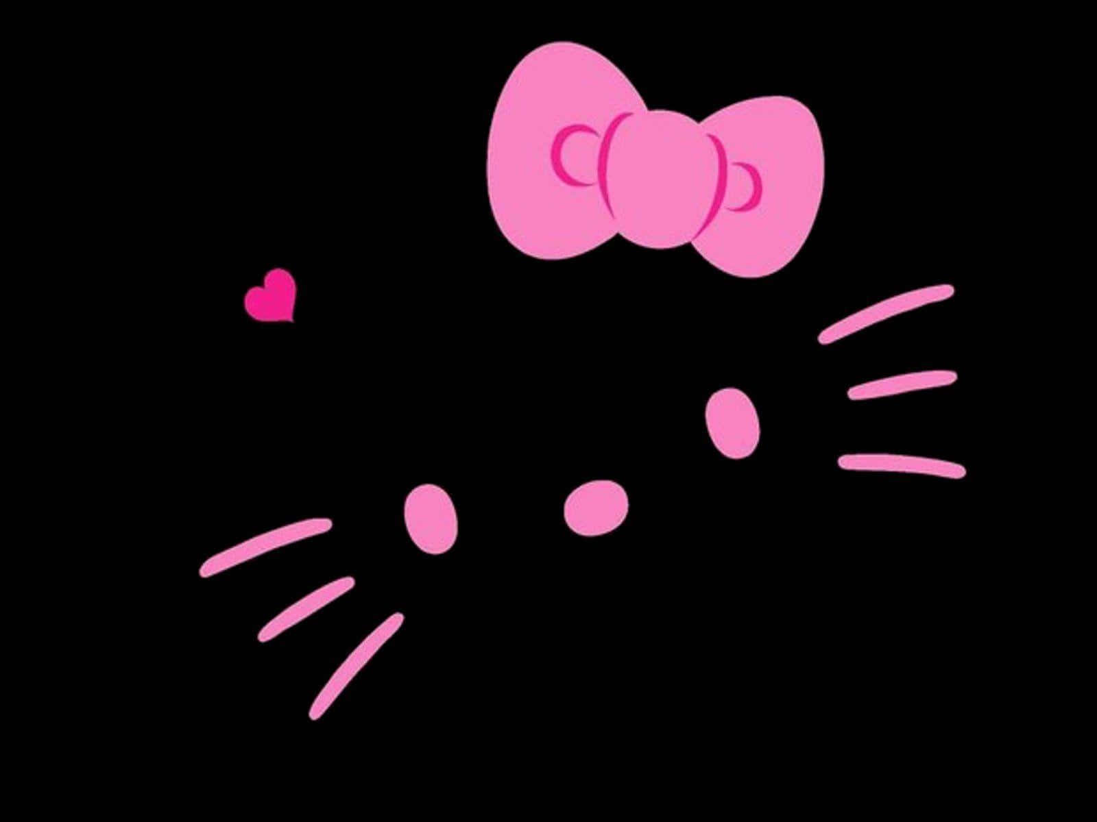 Máy tính xách tay đáng yêu chủ đề Hello Kitty Hình nền
