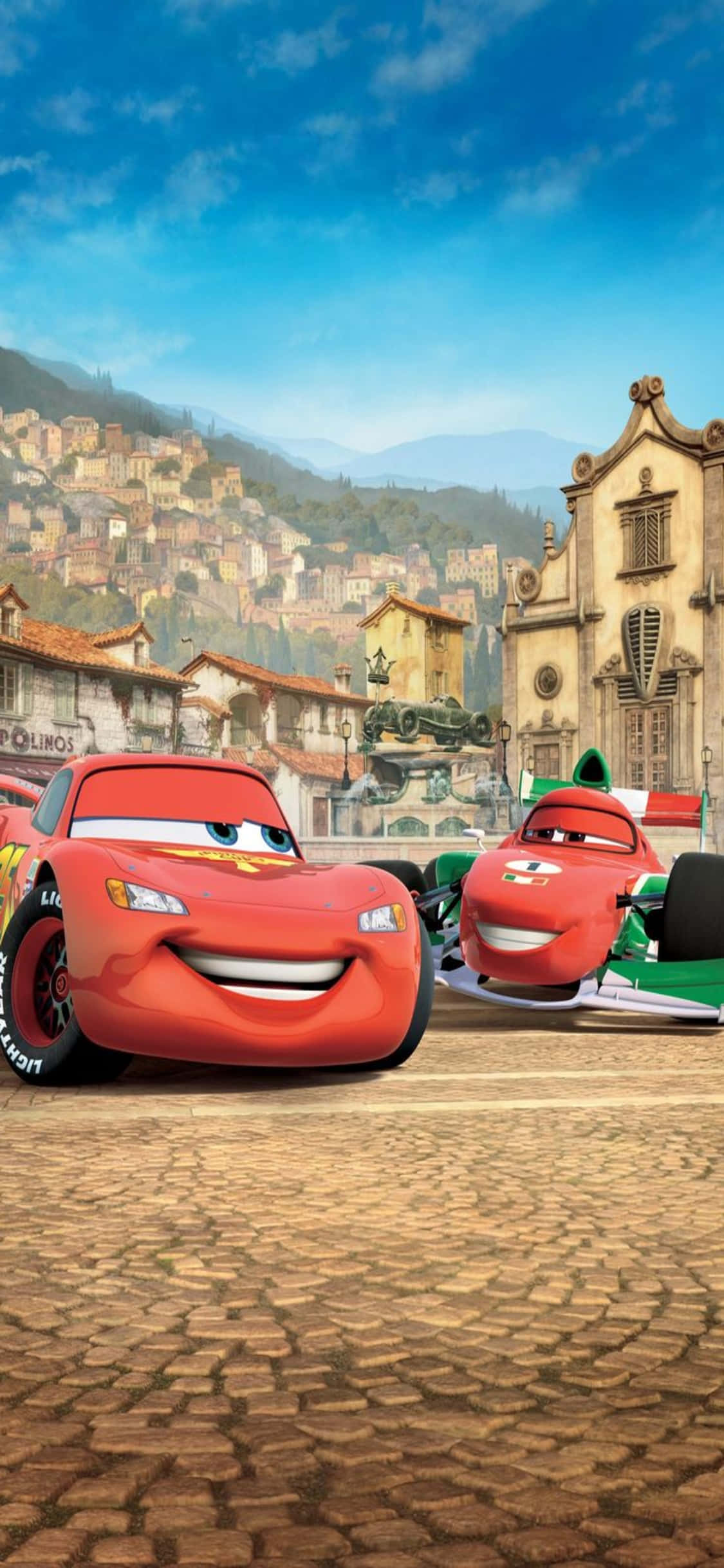 McQueen, Bernoulli Race iPhone X Cars Background Hình nền