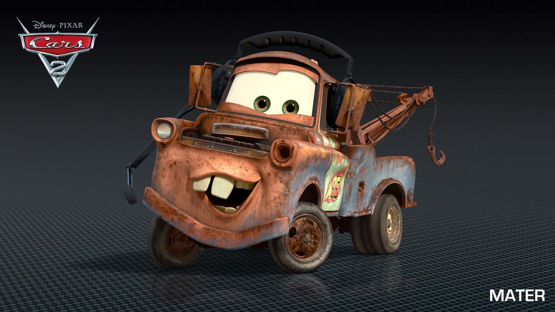 McQueen, Mater và Finn lái xe qua nhiều quốc gia trong hành trình thú vị tìm kiếm điệp viên. Hình nền