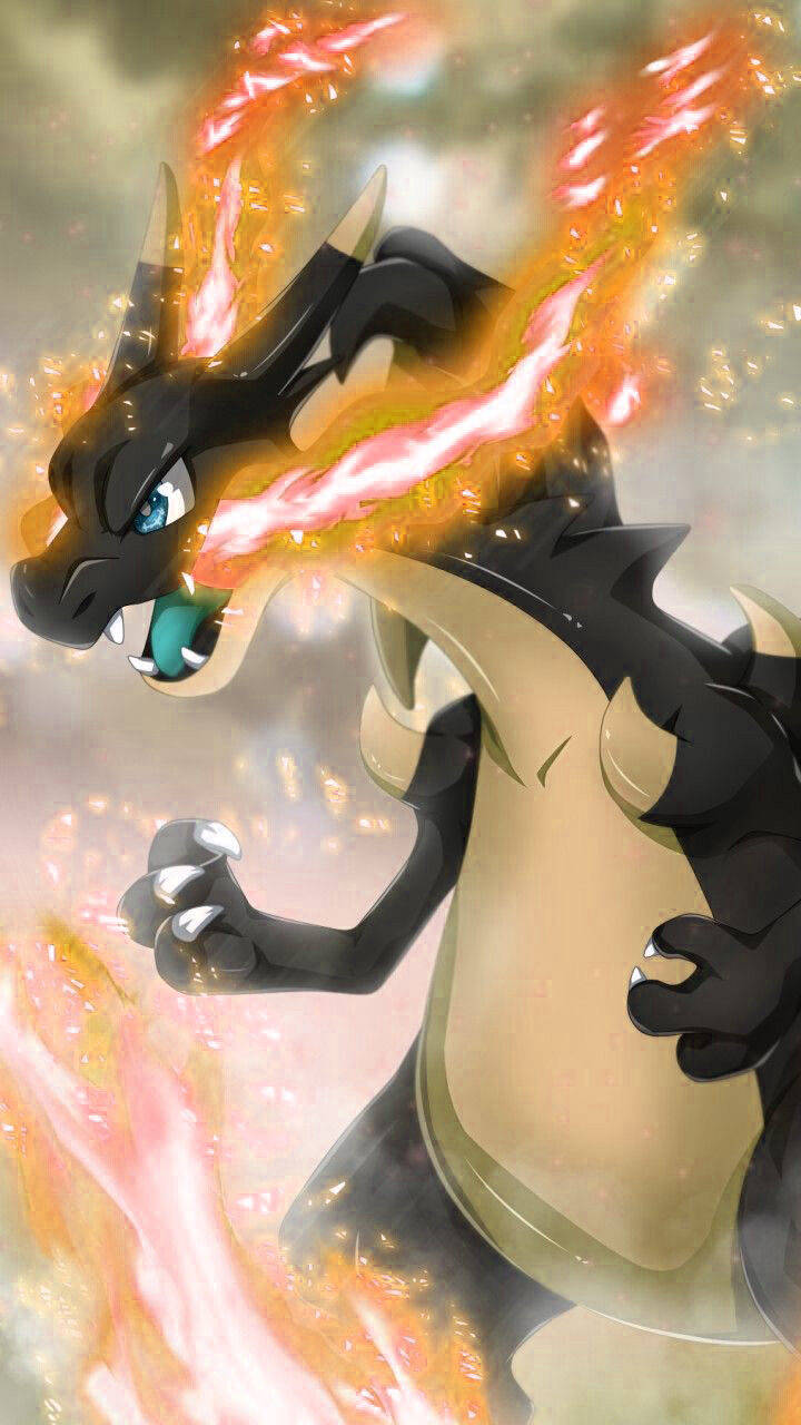 Mega Charizard Ngầu Pokémon Hình nền