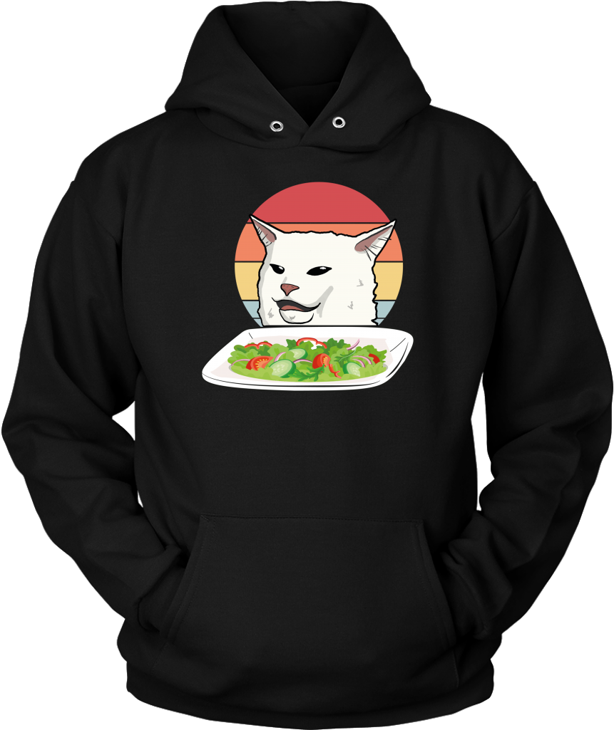Meme Áo Hoodie Mèo Salad Hình nền
