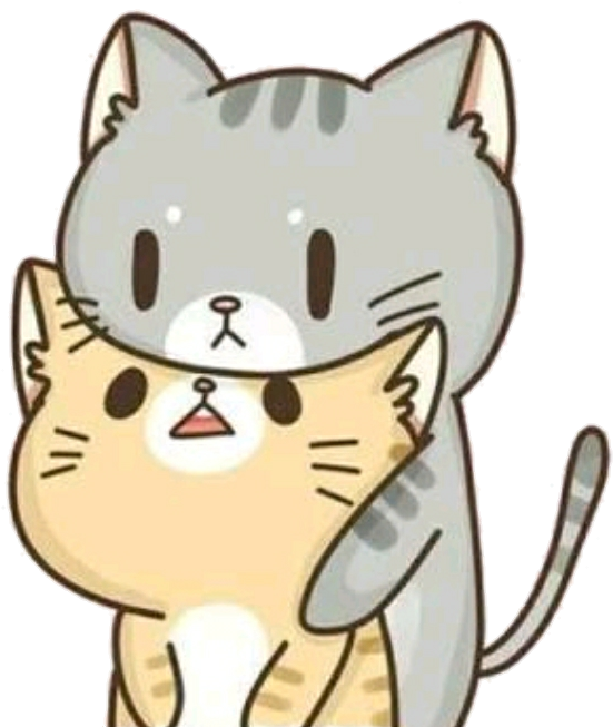 Mèo Con Sọc Dễ Thương Phong Cách Kawaii Hình nền