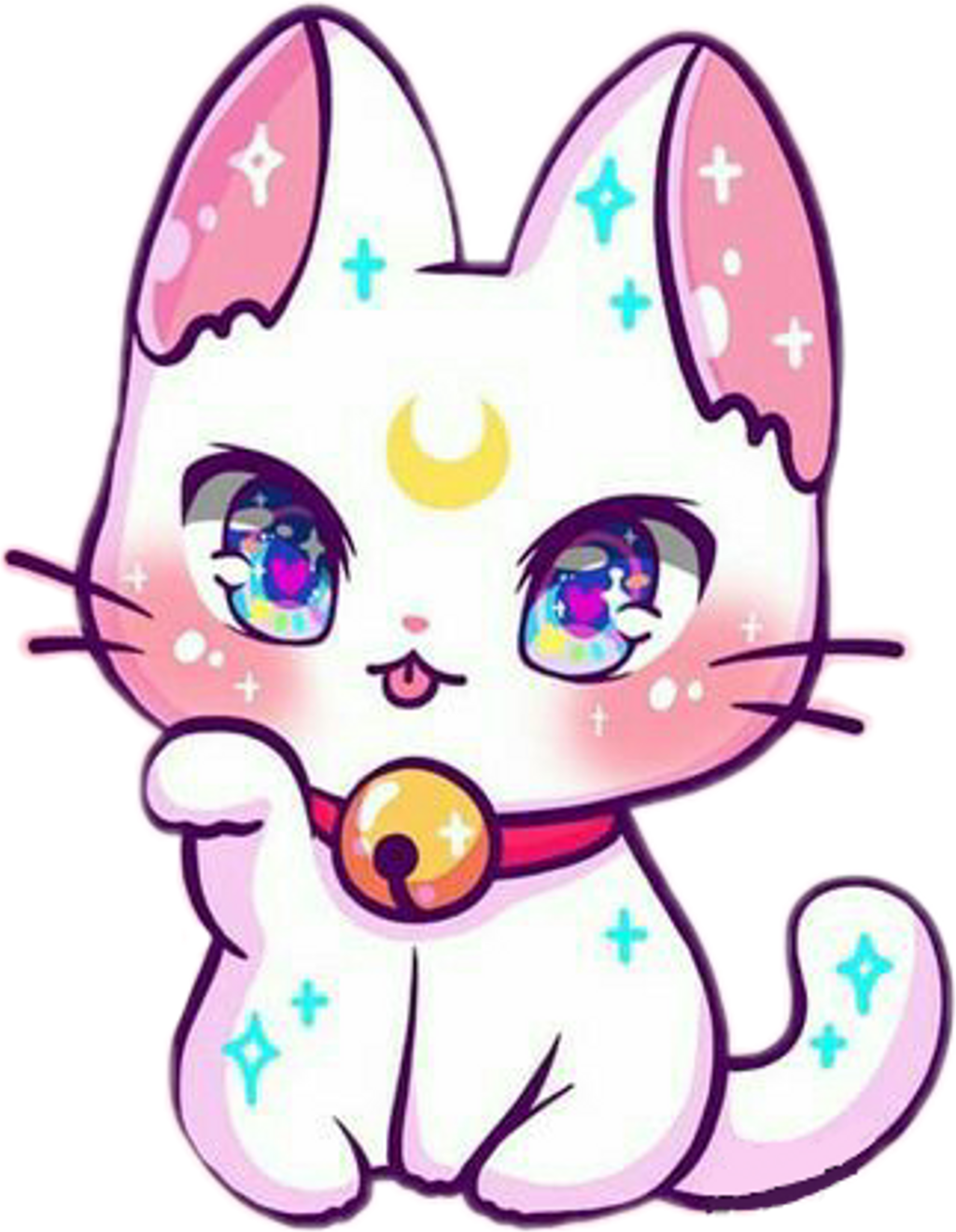 Mèo Kawaii Dễ Thương Hoạt Hình Hình nền