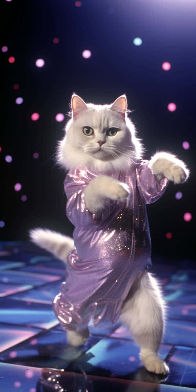 Mèo nhảy disco.JPG Hình nền