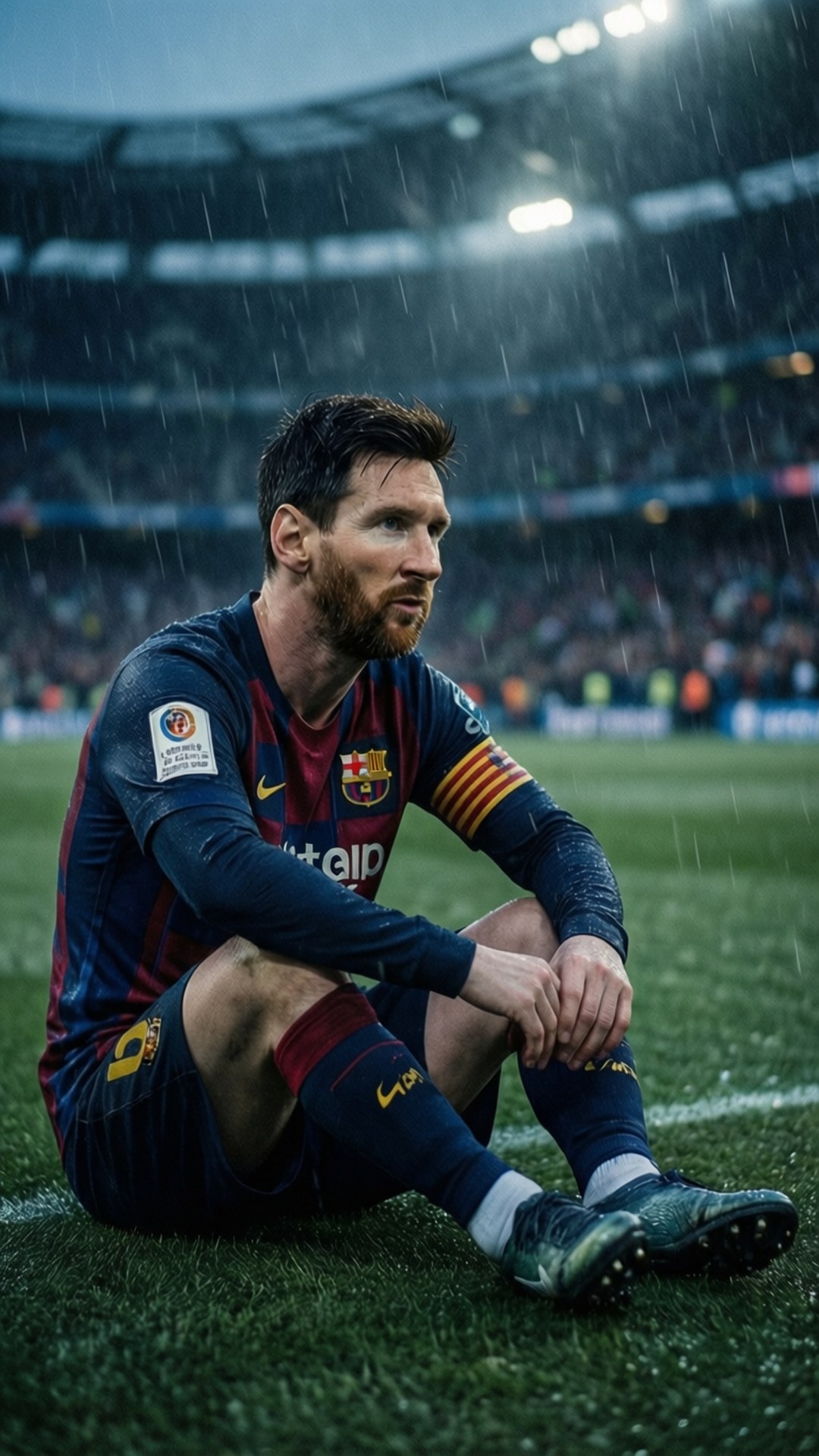 Messi trong mưa Hình nền