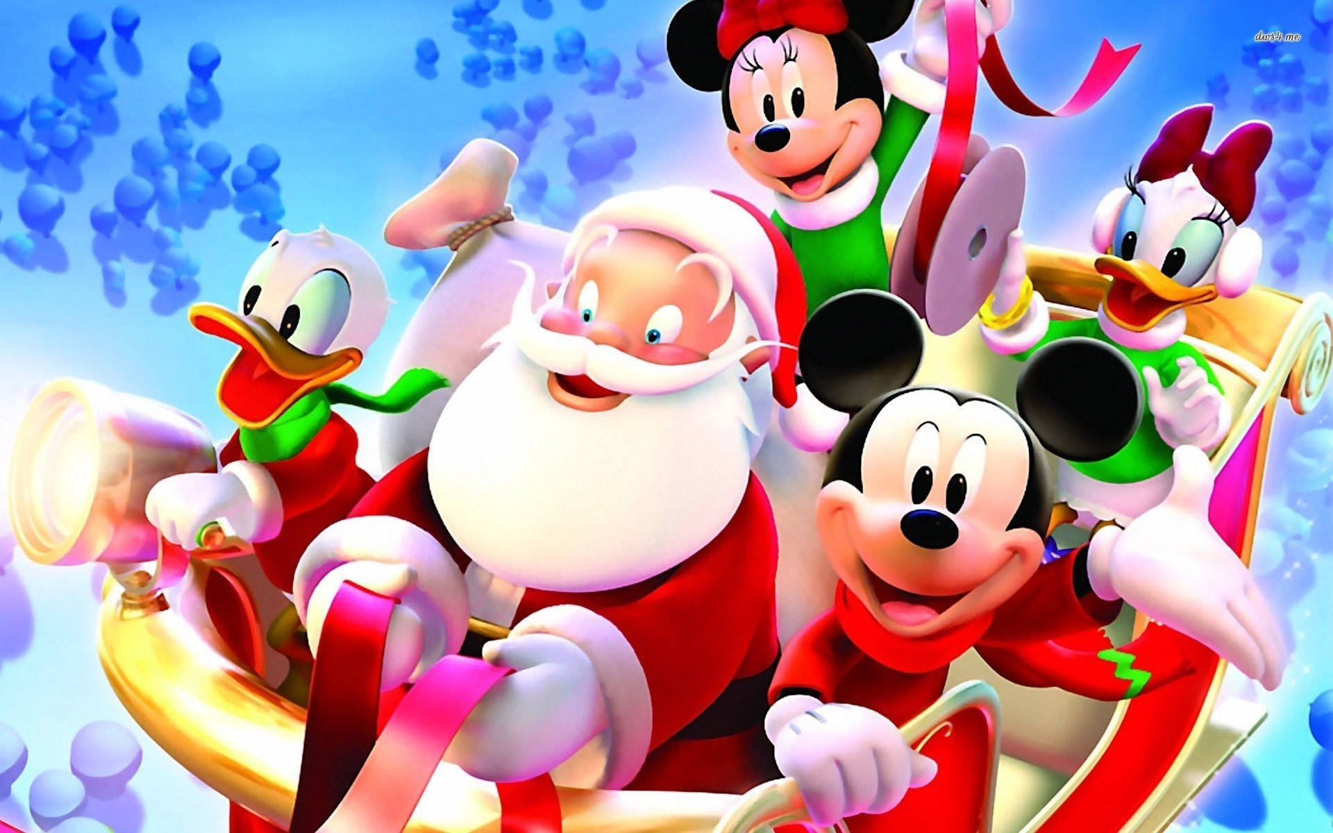 Mickey Mouse Disney Giáng Sinh Hình nền