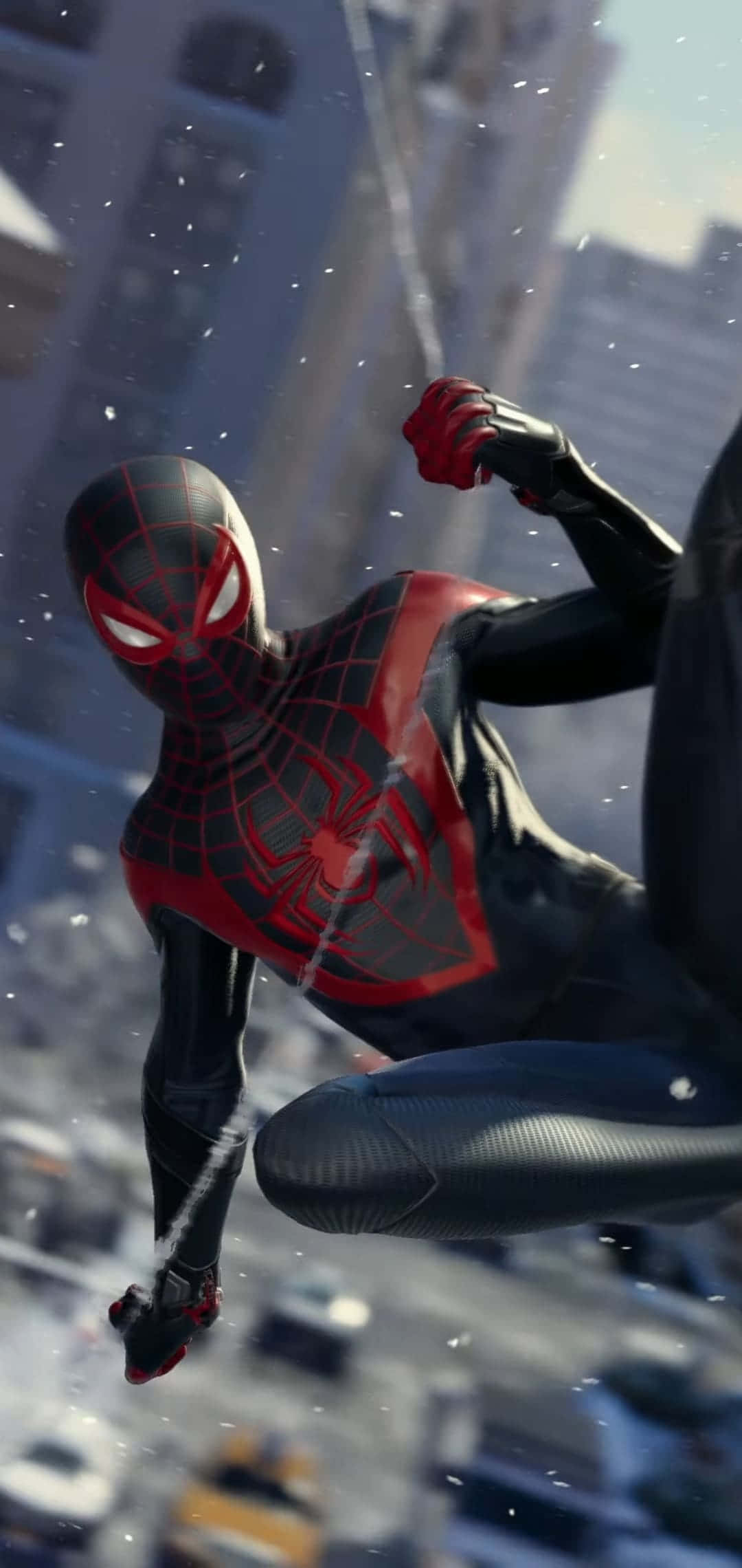 Miles Morales kết nối với iPhone mới Hình nền