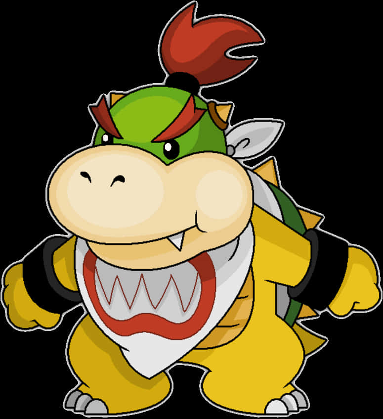 Minh họa Bowser Jr. Hình nền